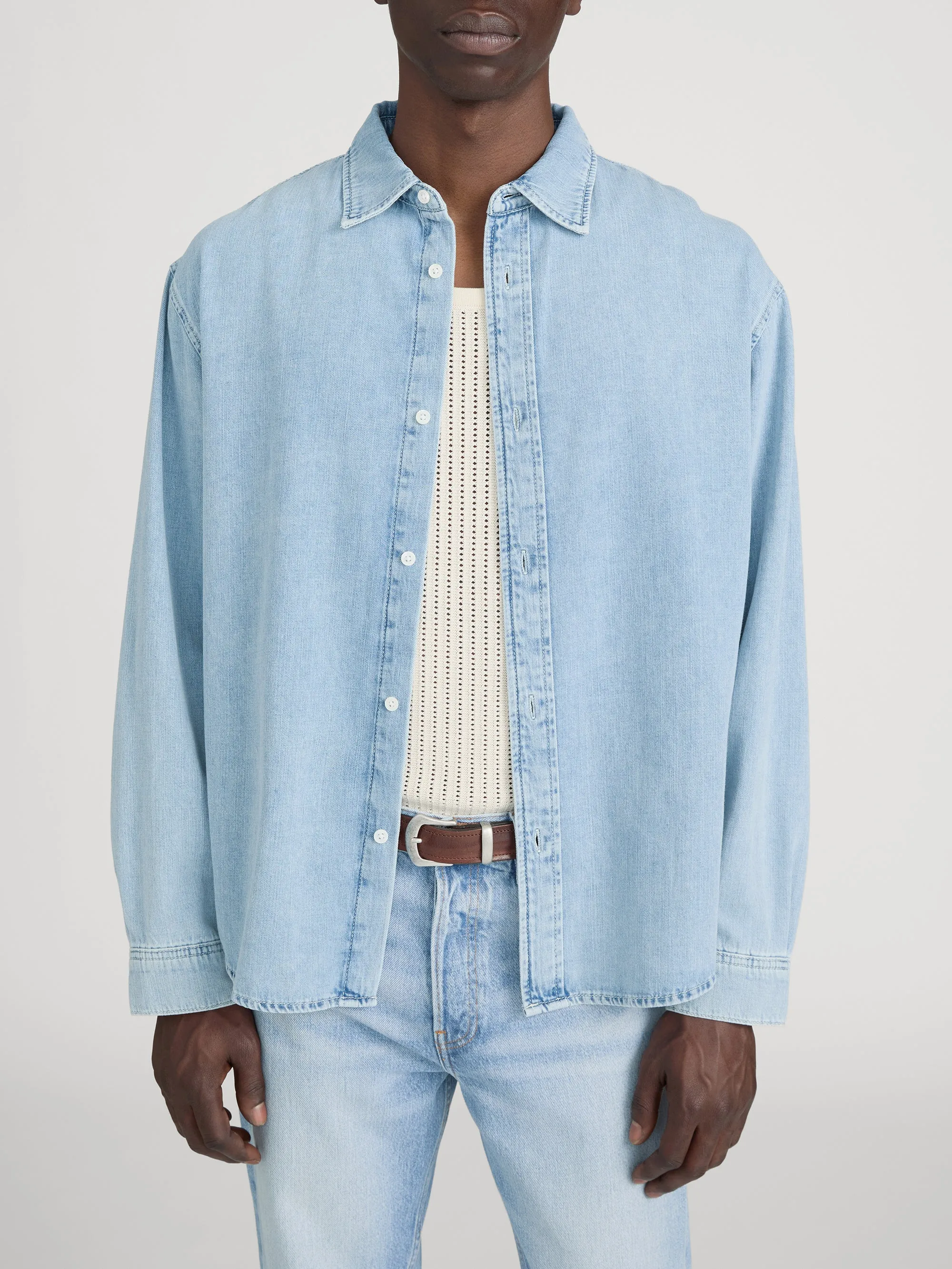 Classic Denim Shirt -- Sunday sold by Frame Denim product image thumbnail 3