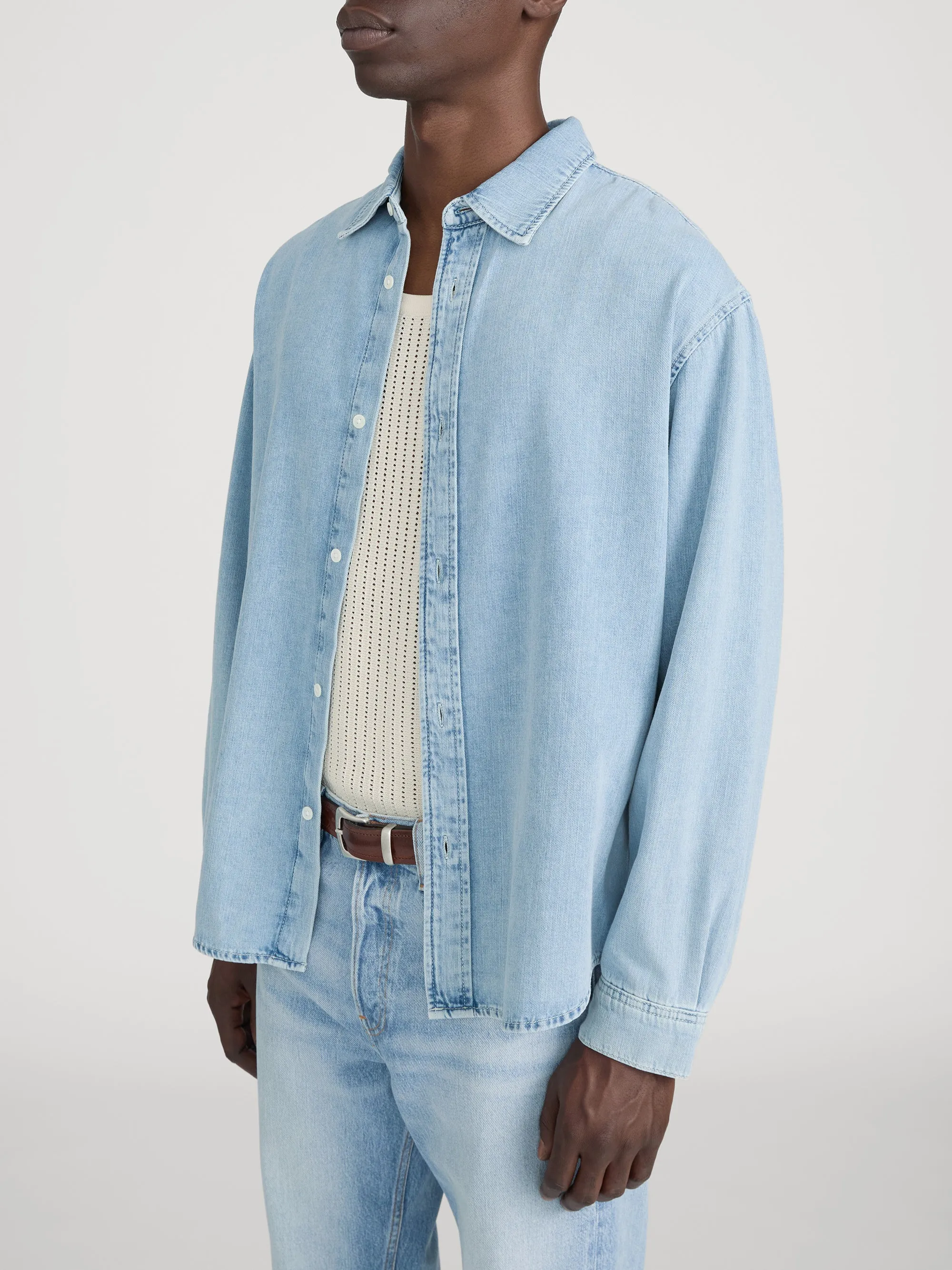 Classic Denim Shirt -- Sunday sold by Frame Denim product image thumbnail 5
