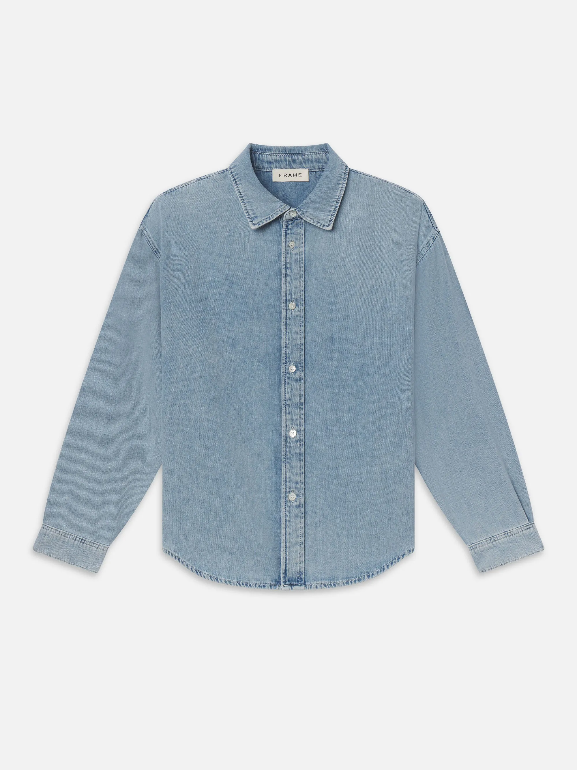 Classic Denim Shirt -- Sunday sold by Frame Denim
