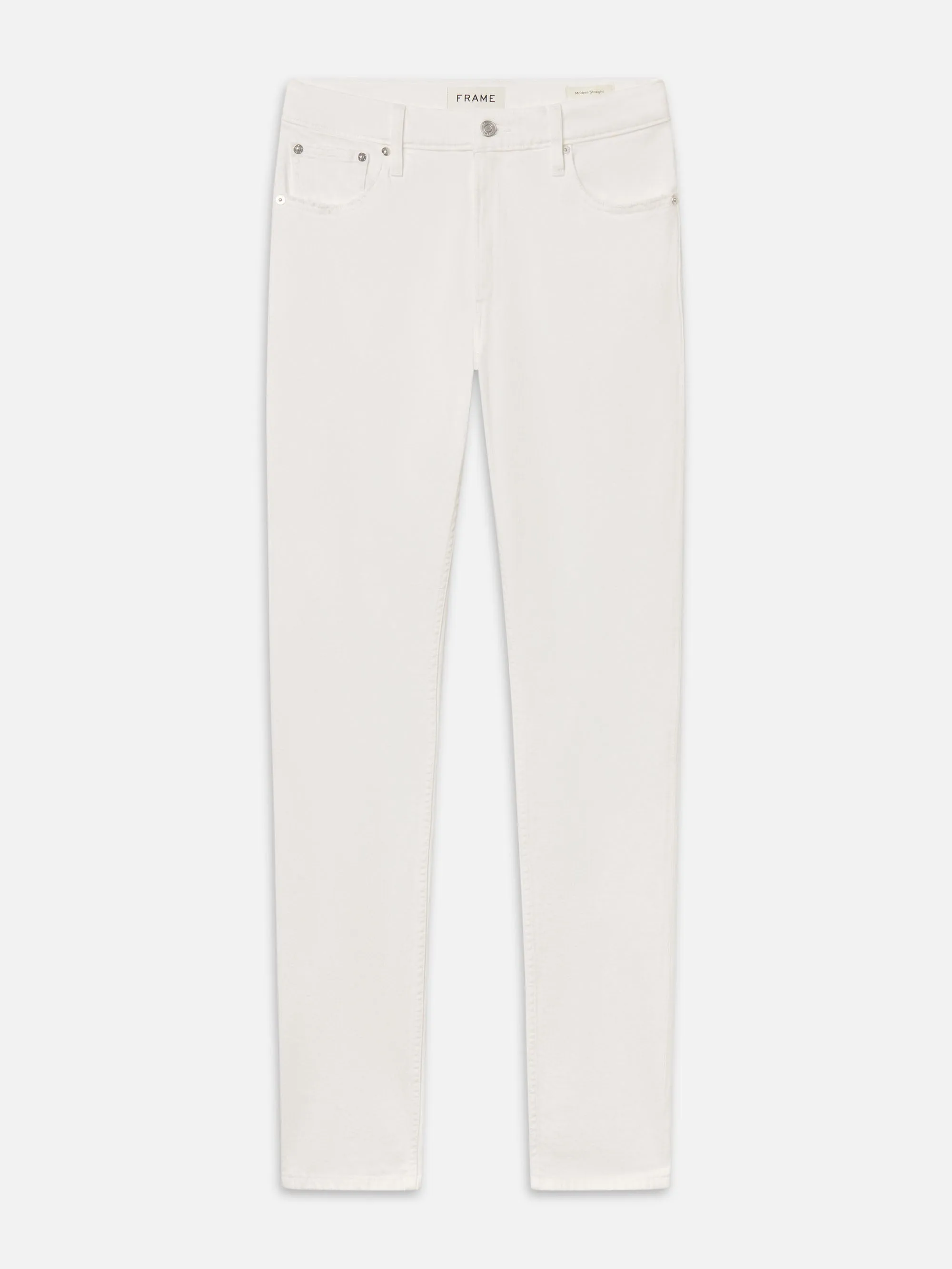 Modern Straight -- White Grind sold by Frame Denim
