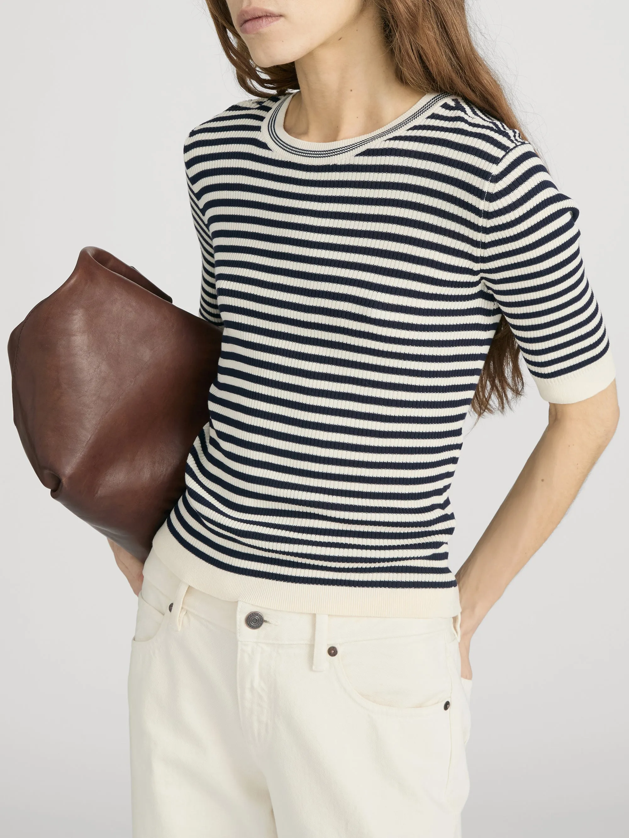 The Cruise Sweater -- Cream Multi sold by Frame Denim product image thumbnail 4