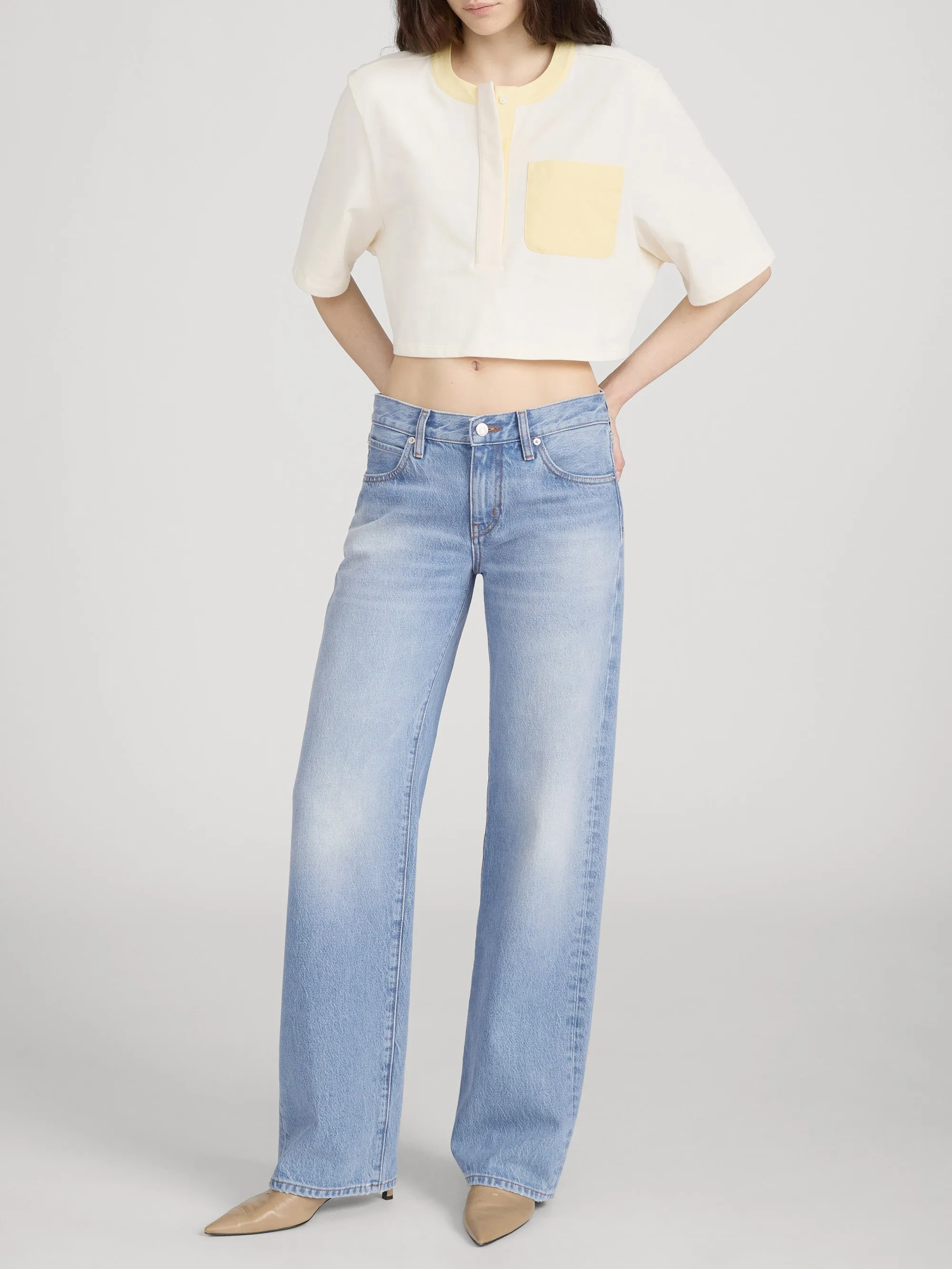 The Bodega Tee -- Lemon Multi sold by Frame Denim product image thumbnail 2