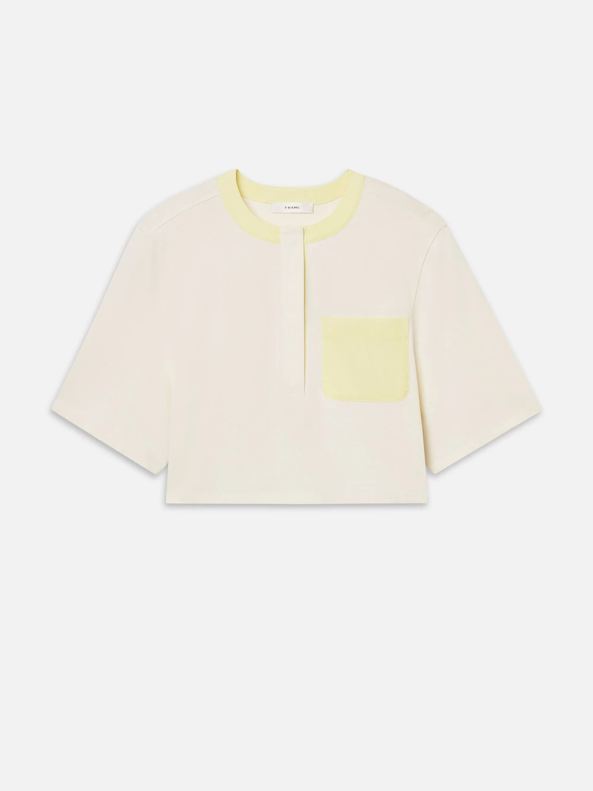 The Bodega Tee -- Lemon Multi sold by Frame Denim