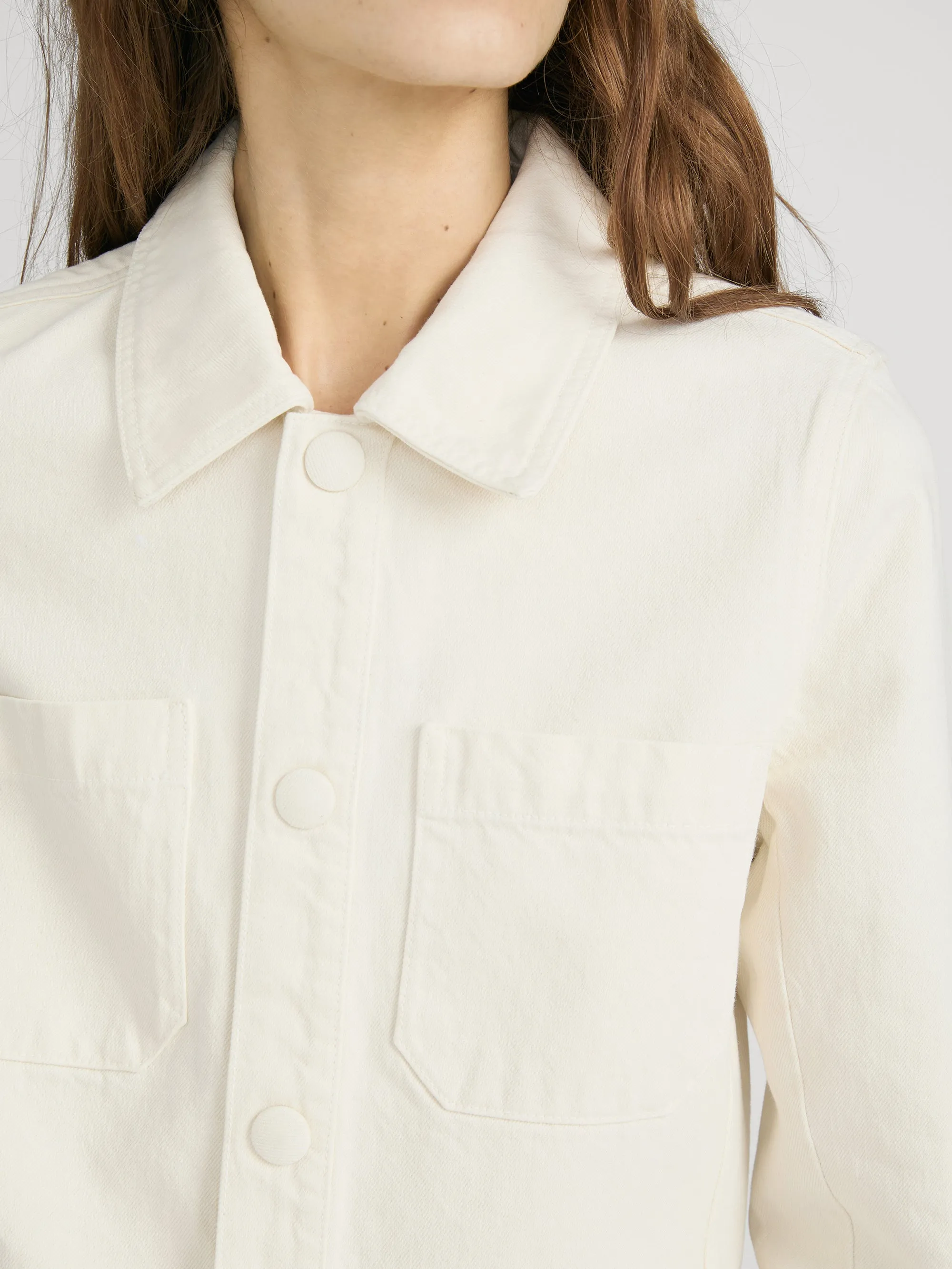 The Small Denim Jacket -- Shell sold by Frame Denim product image thumbnail 5