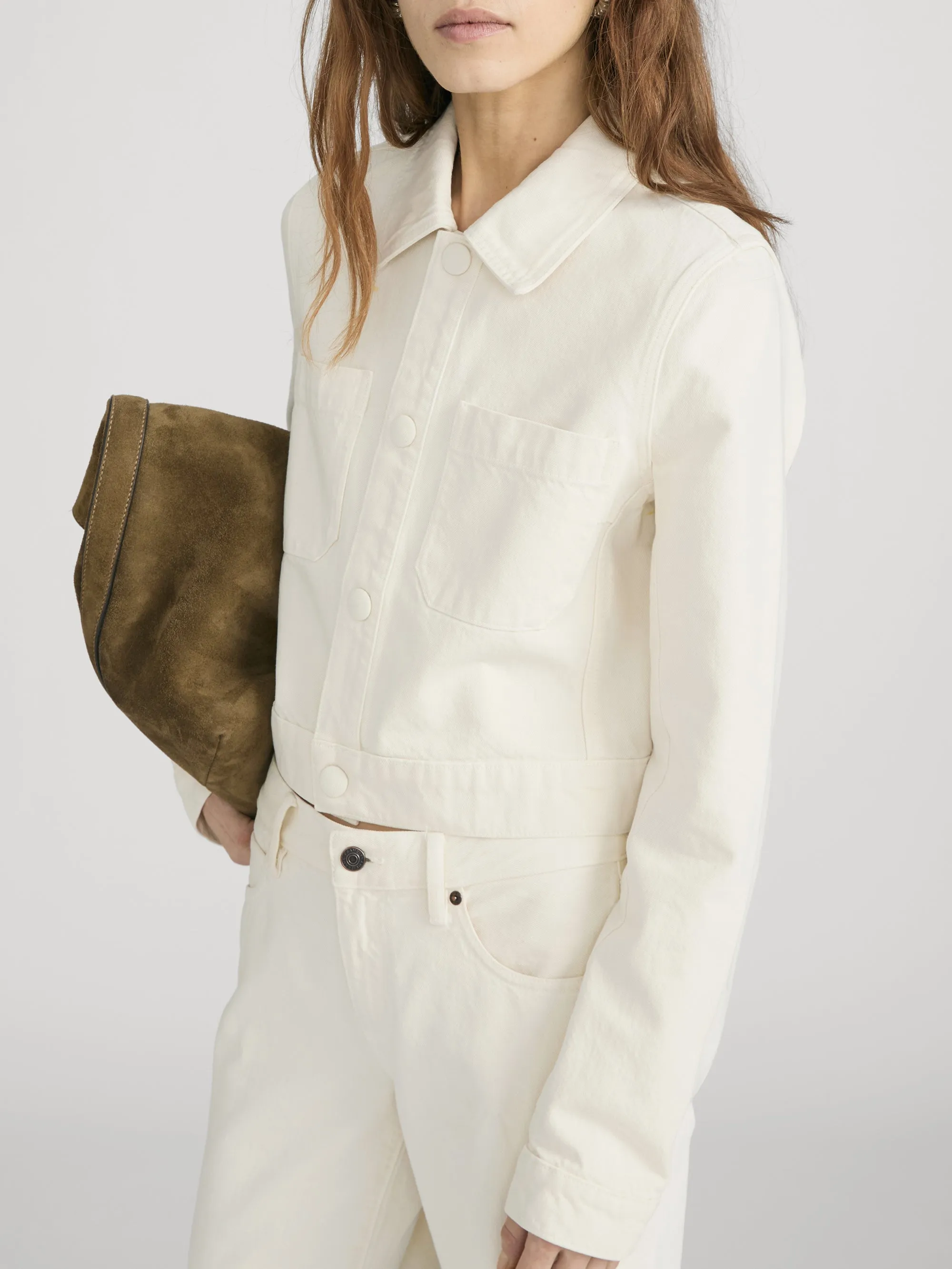 The Small Denim Jacket -- Shell sold by Frame Denim product image thumbnail 4