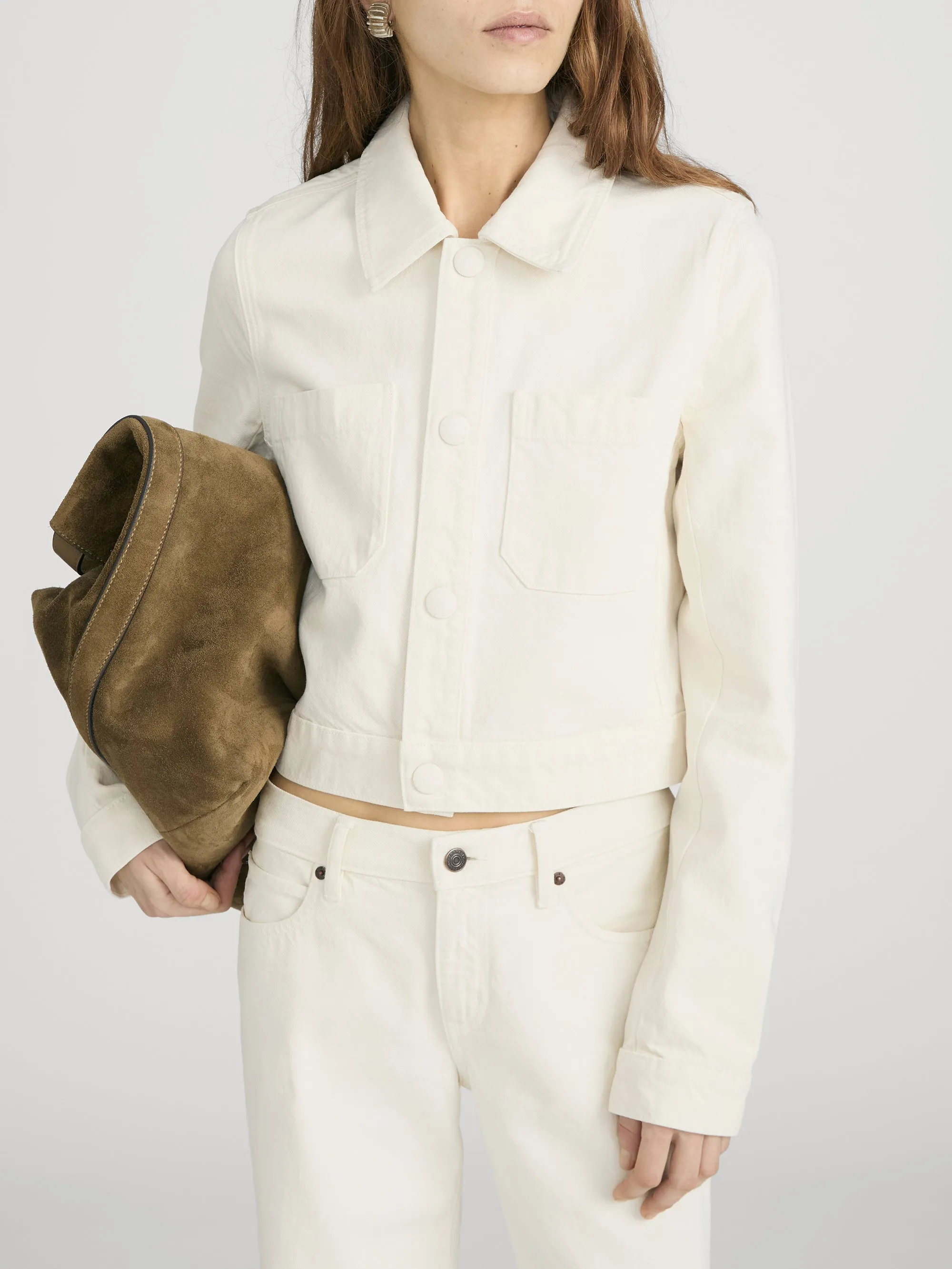 The Small Denim Jacket -- Shell sold by Frame Denim product image thumbnail 3