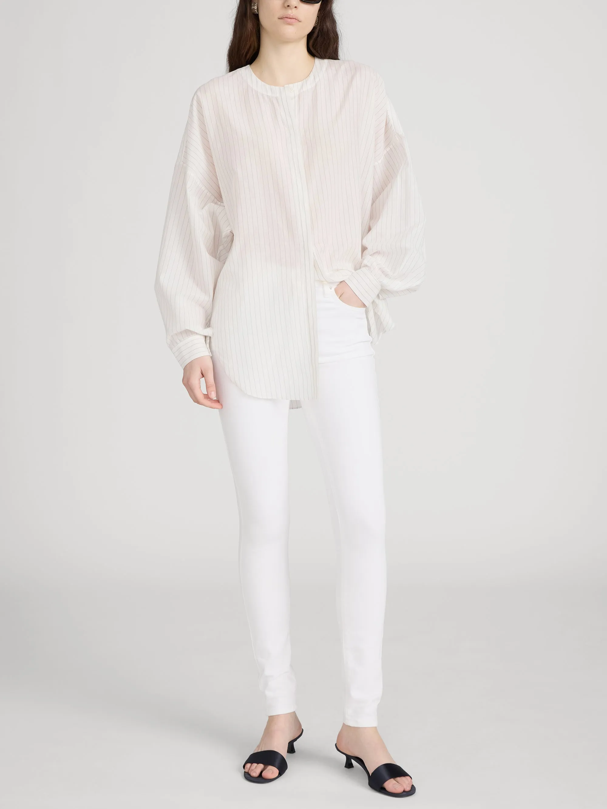 Le High Skinny -- White sold by Frame Denim product image thumbnail 2