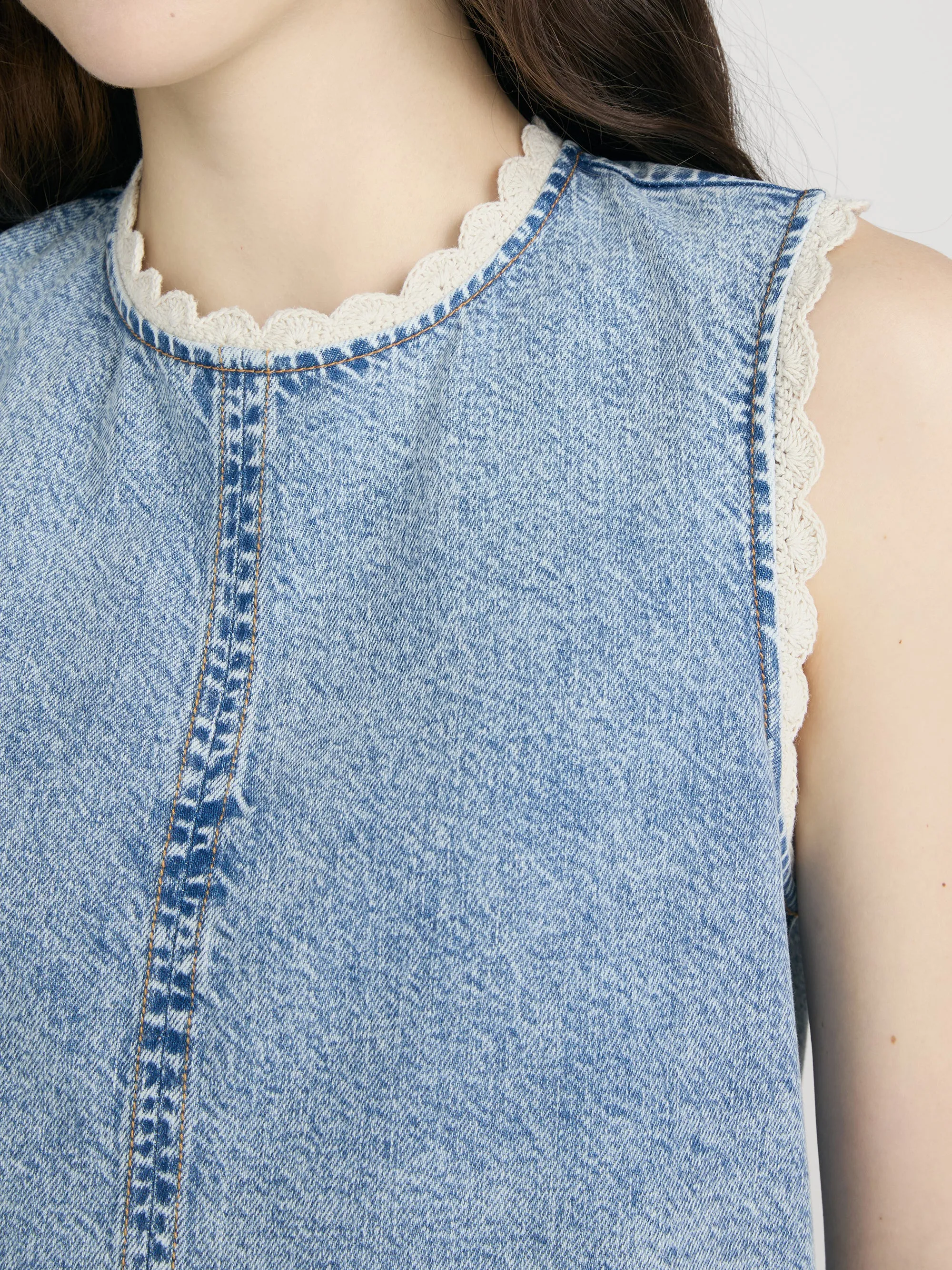 The Tide Dress -- Dawn sold by Frame Denim product image thumbnail 5