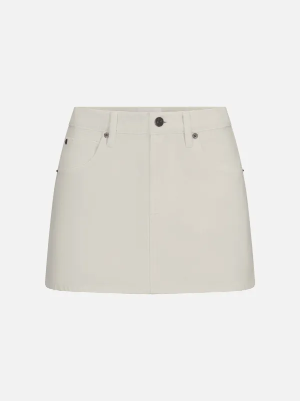 The Mini Skirt -- Shell made by Frame Denim