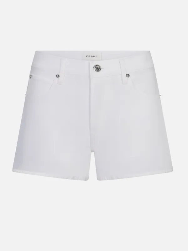 The Long Hang Short -- White made by Frame Denim