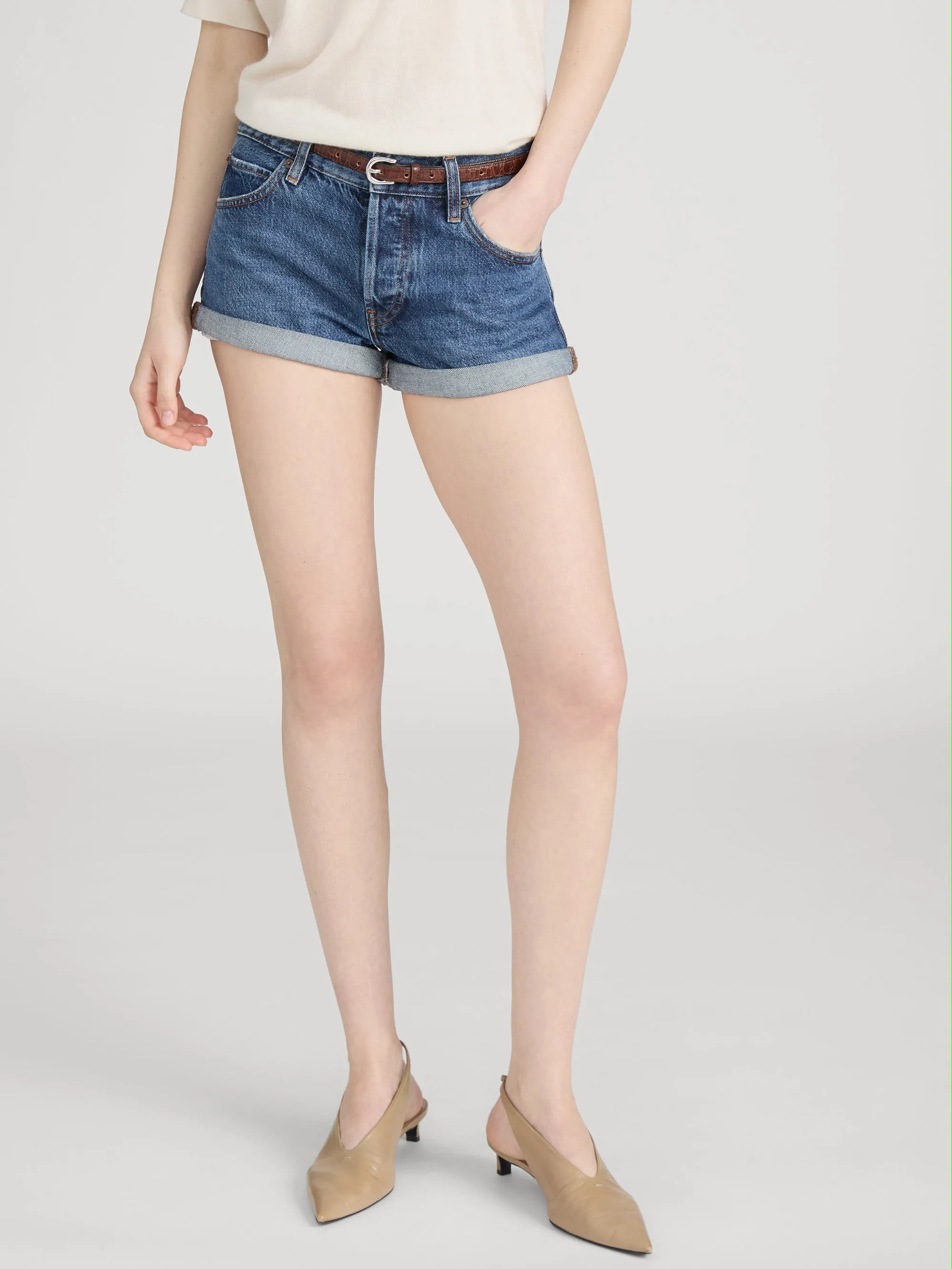 The Darling Short -- Honeybee sold by Frame Denim product image thumbnail 3
