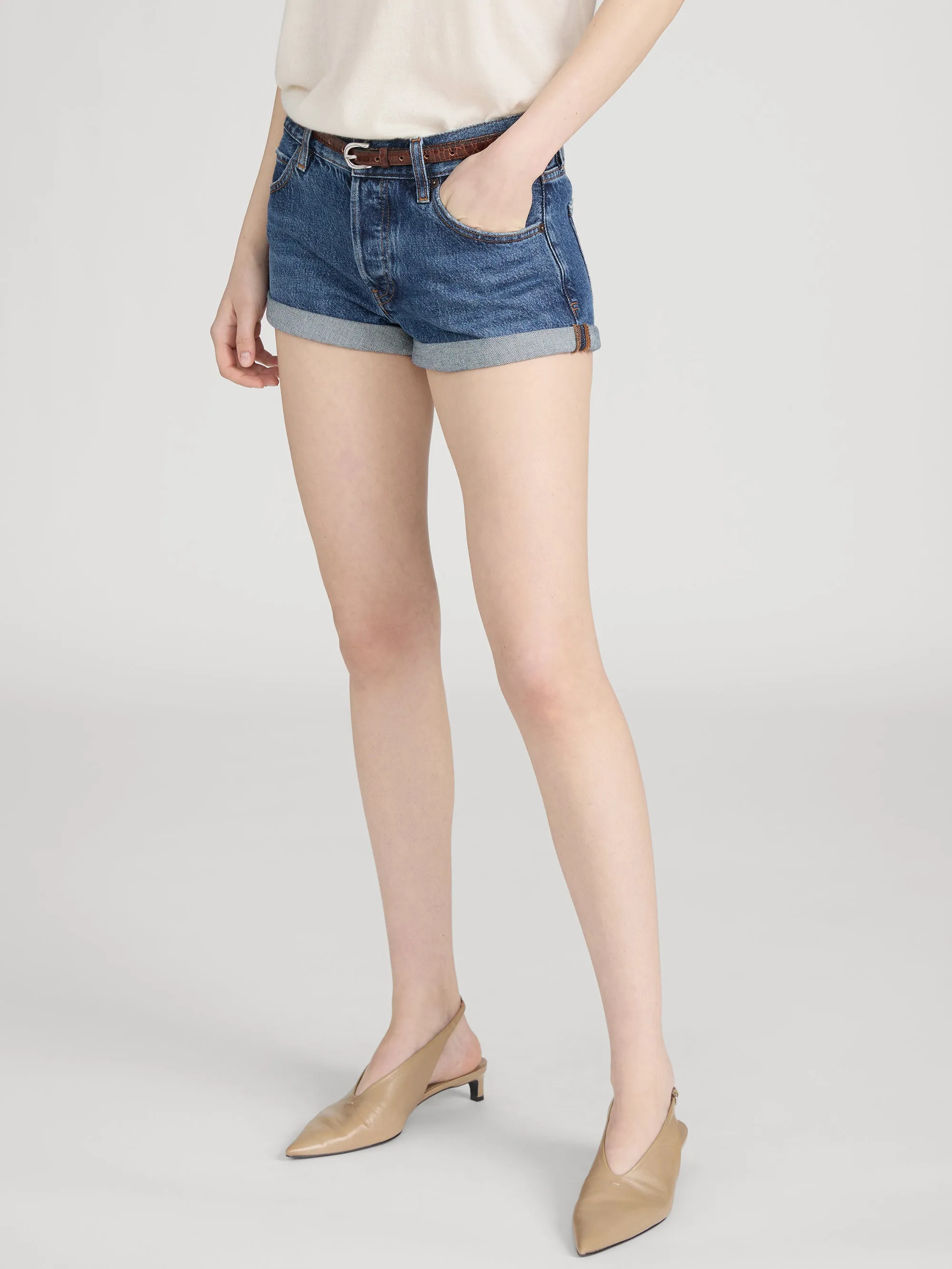 The Darling Short -- Honeybee sold by Frame Denim product image thumbnail 4