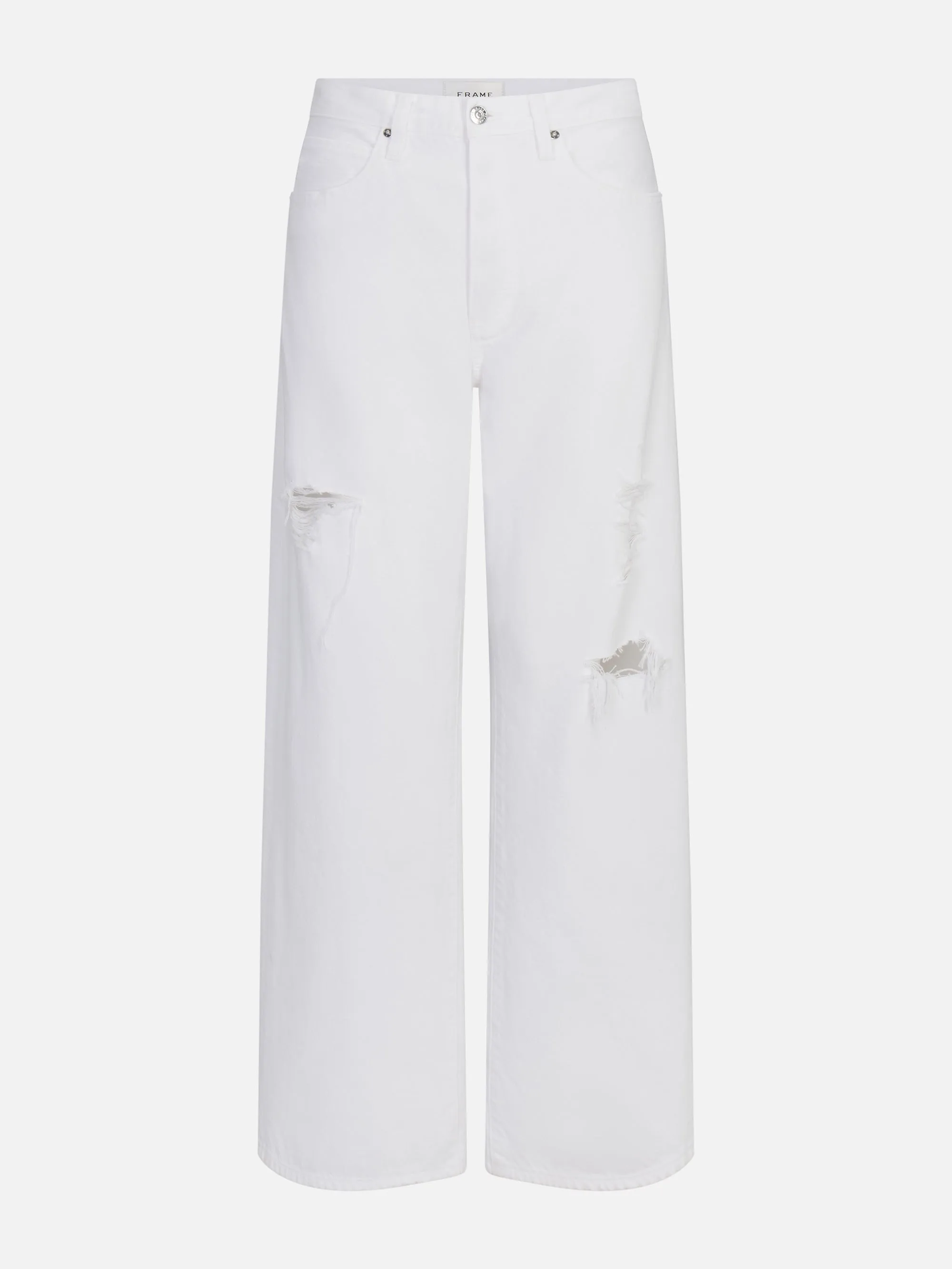 The Loose -- White Destruct sold by Frame Denim