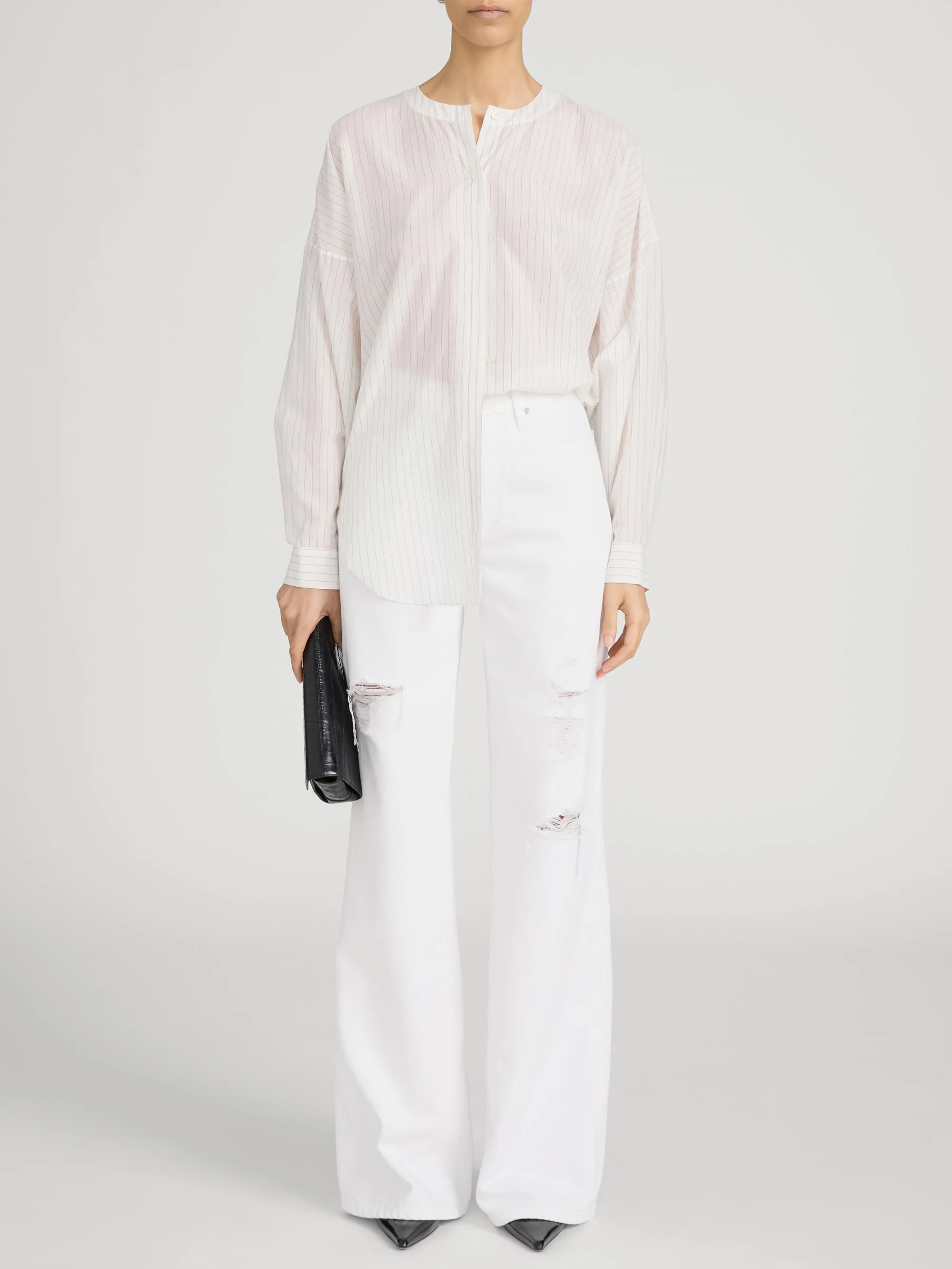 The Loose -- White Destruct sold by Frame Denim product image thumbnail 2