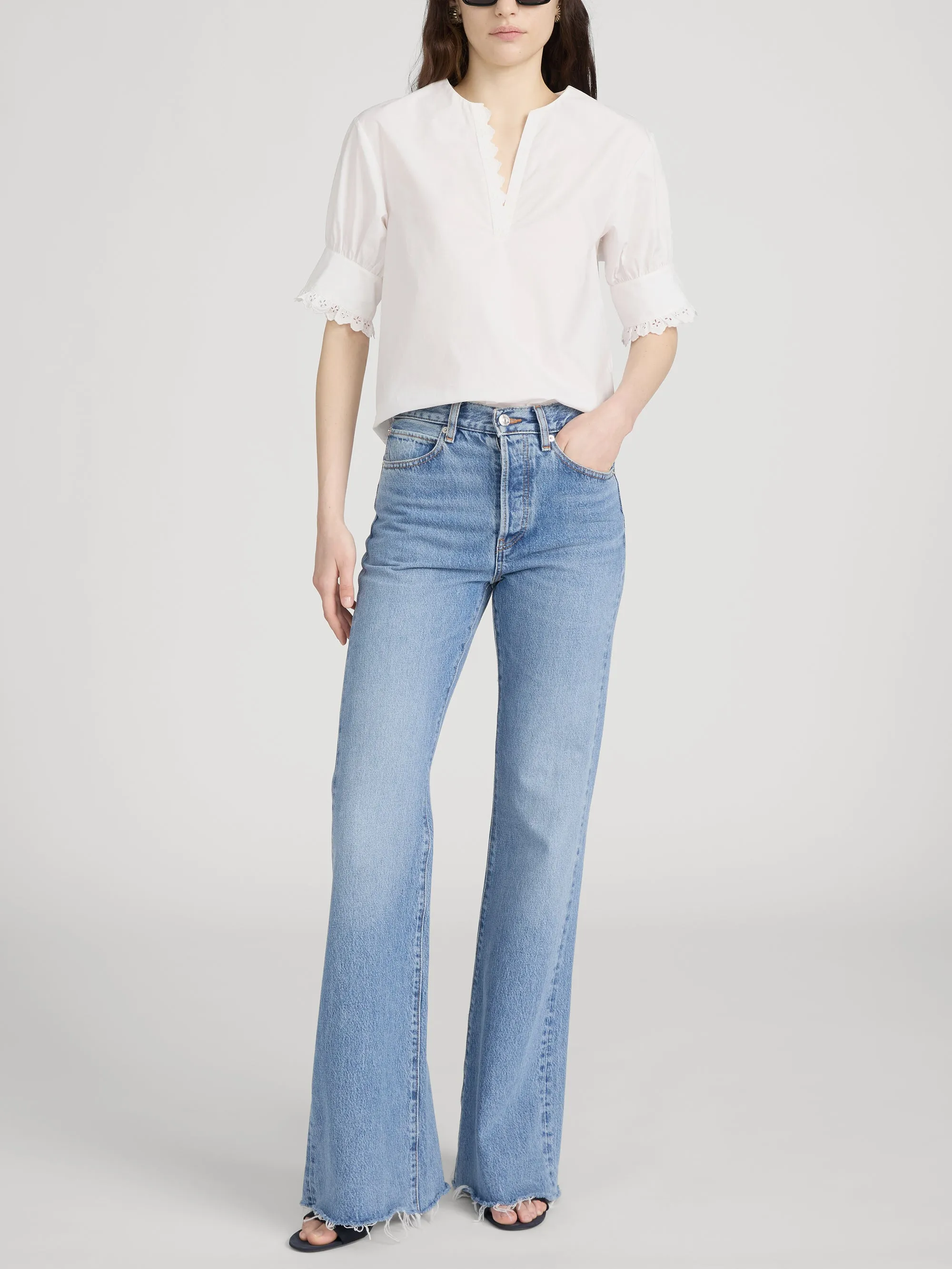 The Lax -- Dew Raw Fray sold by Frame Denim product image thumbnail 2