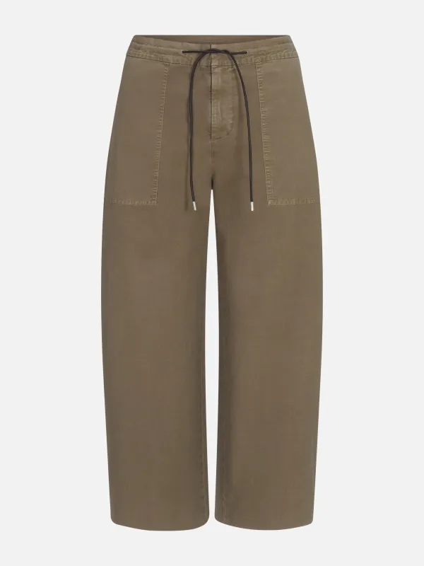The Gallery Pant -- Army made by Frame Denim