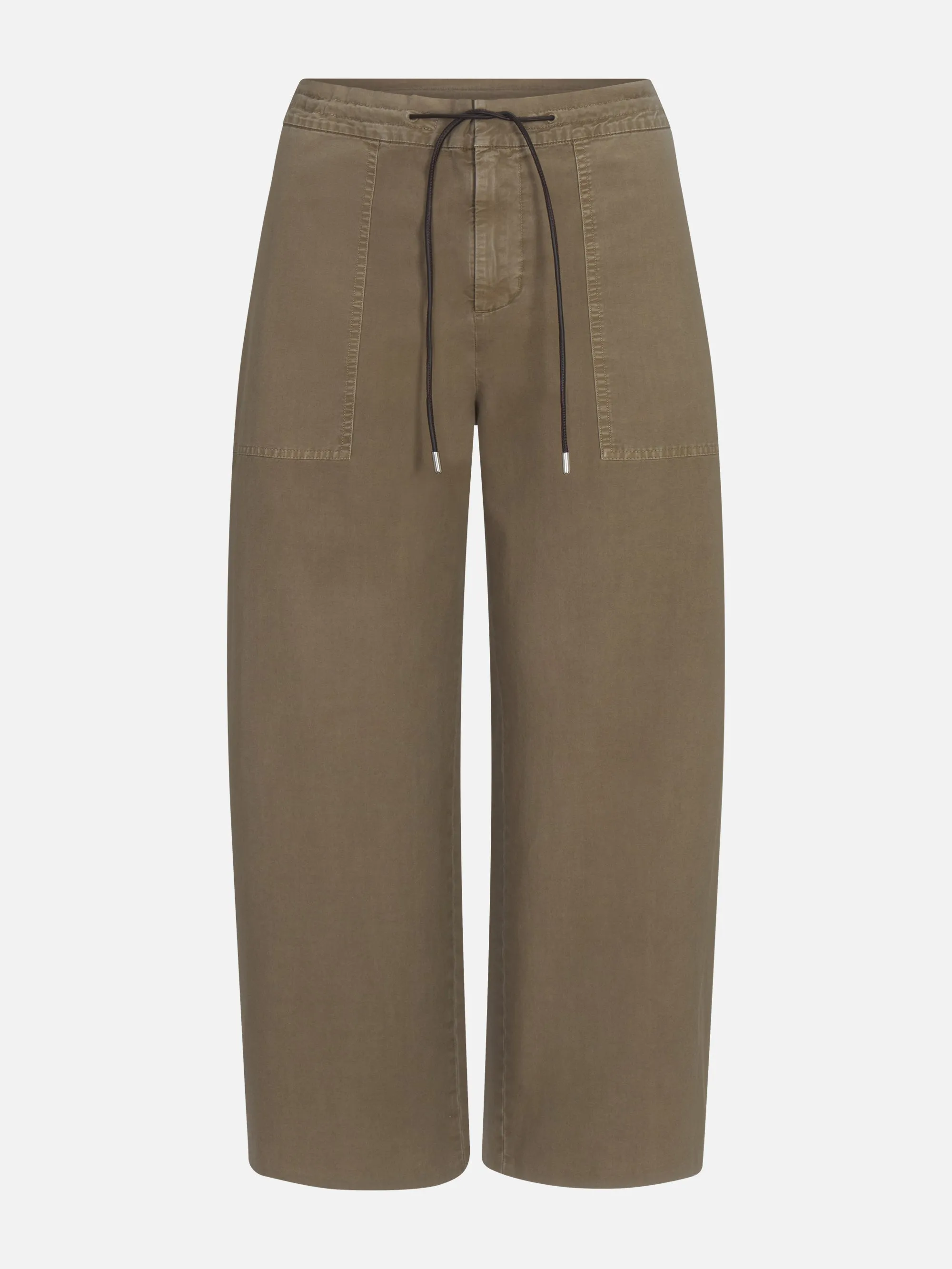 The Gallery Pant -- Army sold by Frame Denim