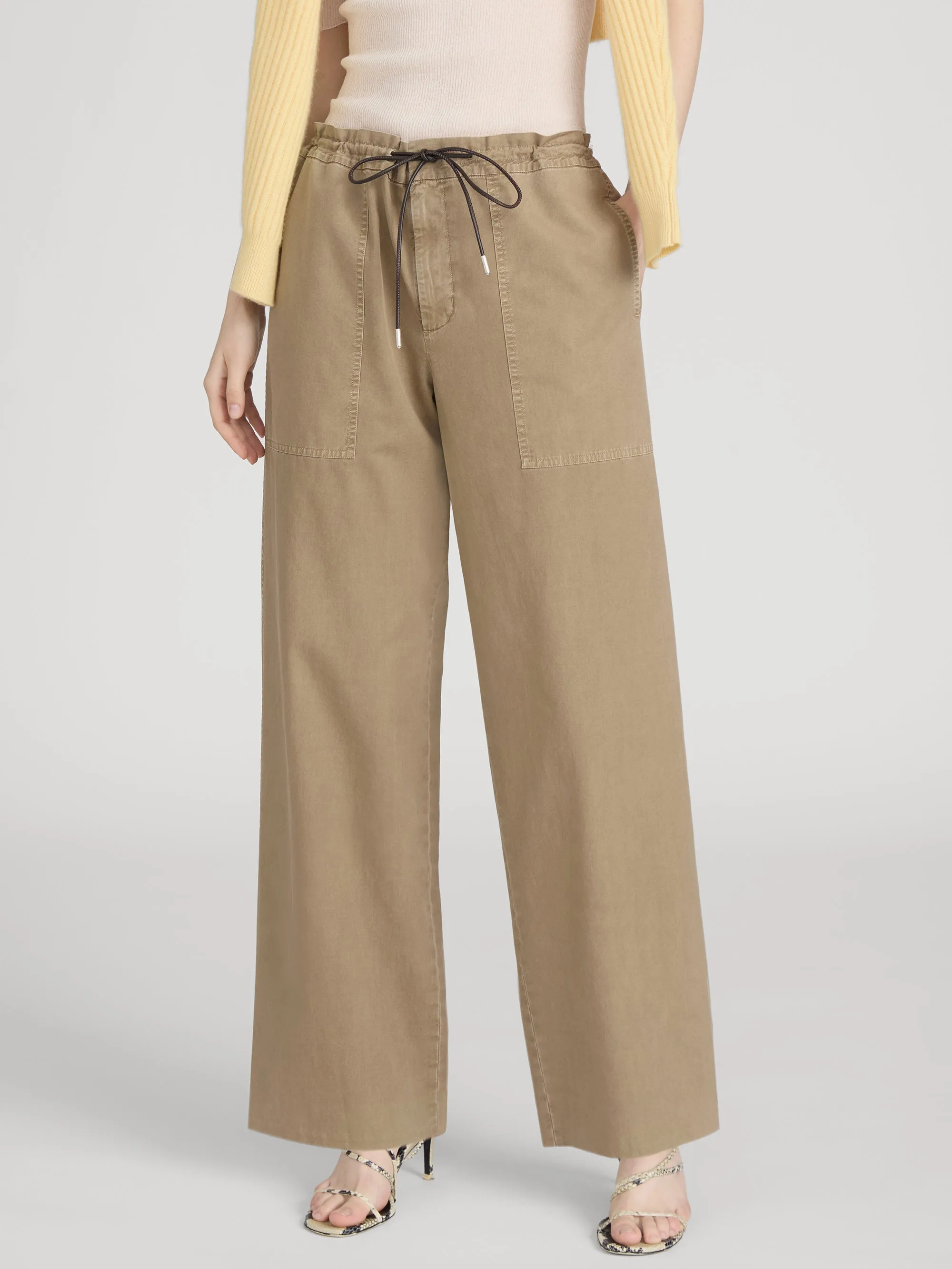 The Gallery Pant -- Army sold by Frame Denim product image thumbnail 3