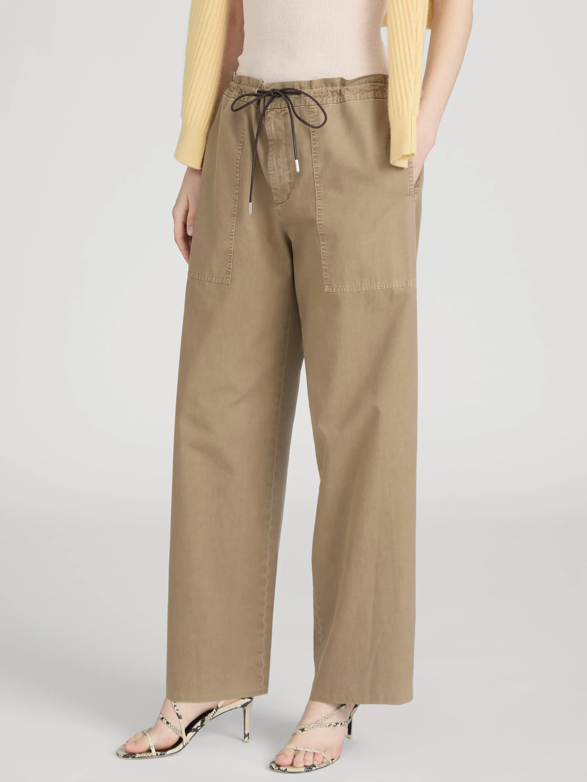 The Gallery Pant -- Army sold by Frame Denim product image thumbnail 4