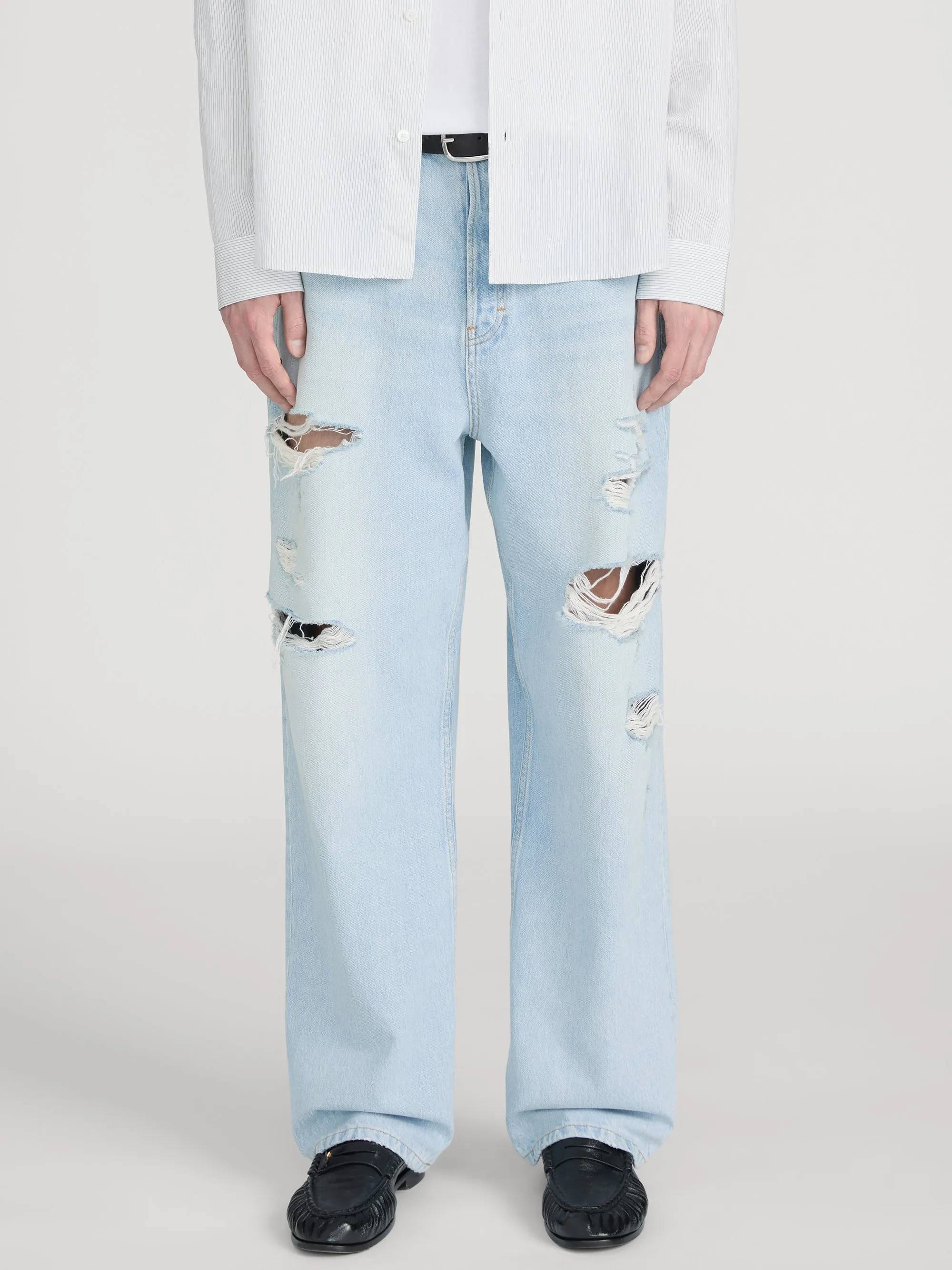 Baggy Jean -- Midway Destructed sold by Frame Denim product image thumbnail 3