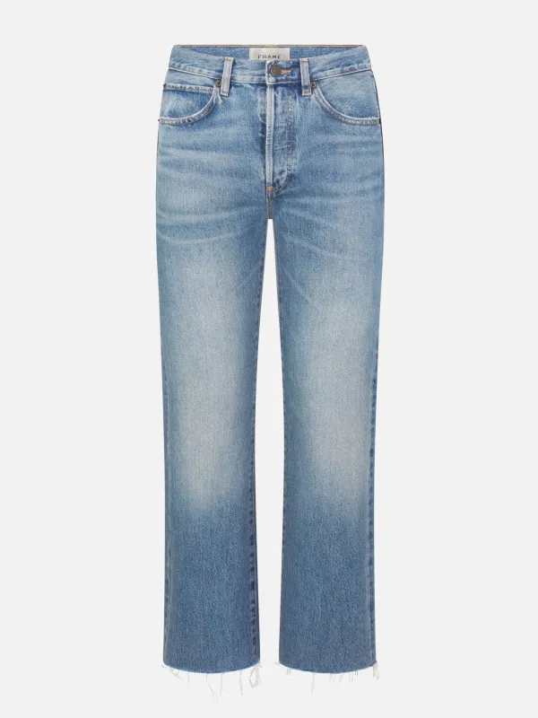 The Vertical Crop -- Trust Raw After made by Frame Denim