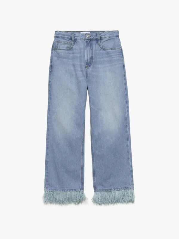 Le Dancing Jane Crop -- Legacy Clean sold by Frame Denim