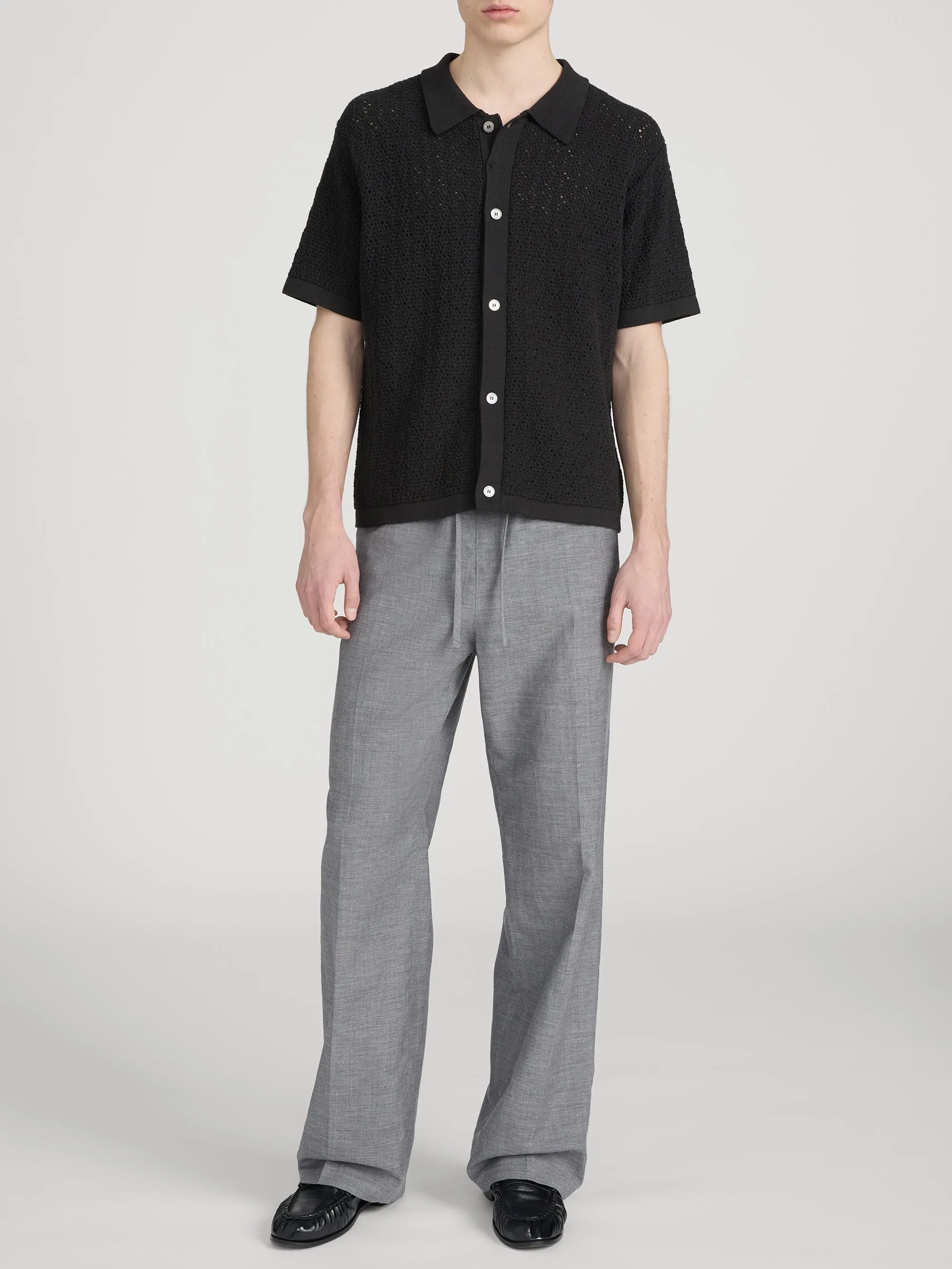 Open Stitch Cardigan -- Black sold by Frame Denim product image thumbnail 2