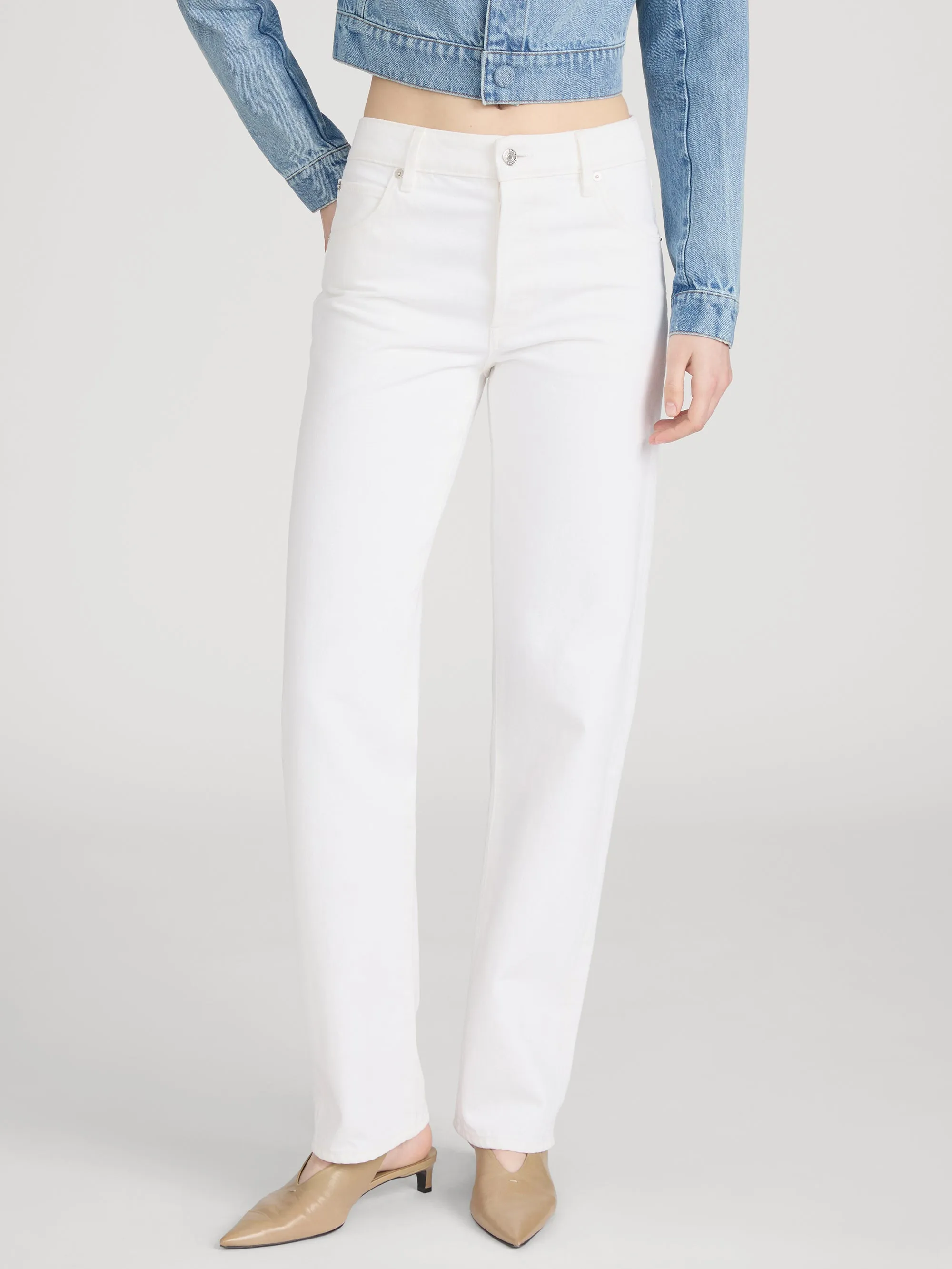 The Essential -- White sold by Frame Denim product image thumbnail 3