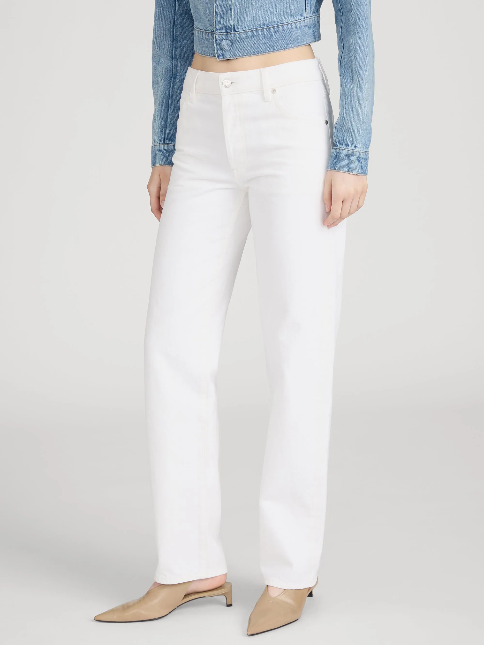 The Essential -- White sold by Frame Denim product image thumbnail 4