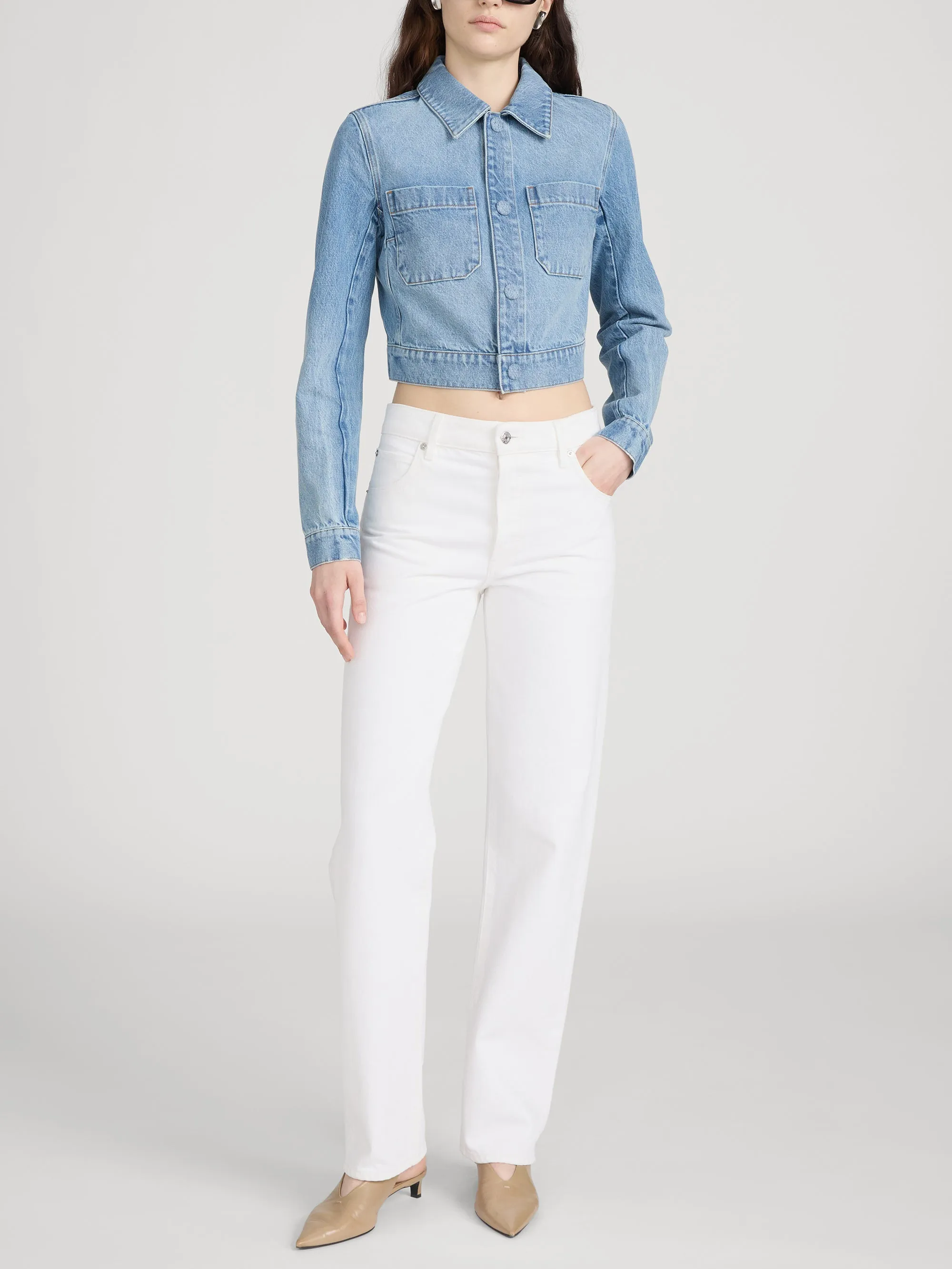 The Essential -- White sold by Frame Denim product image thumbnail 2