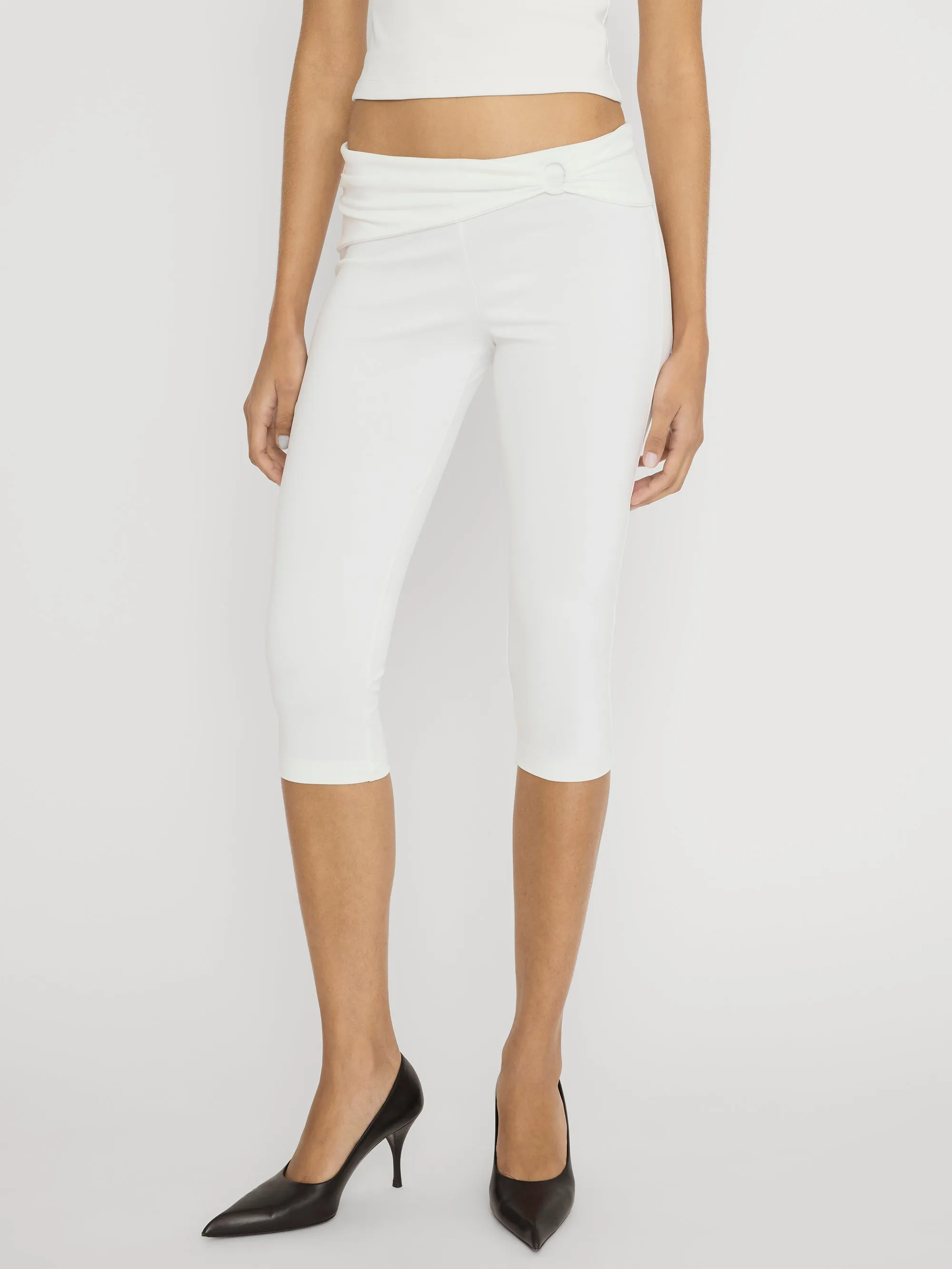 The Casino Capri -- White sold by Frame Denim product image thumbnail 3