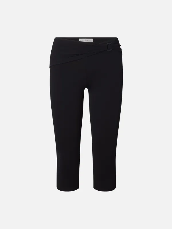 The Casino Capri -- Black made by Frame Denim