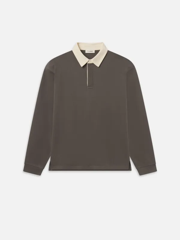 Rugby Polo Shirt made by Frame Denim
