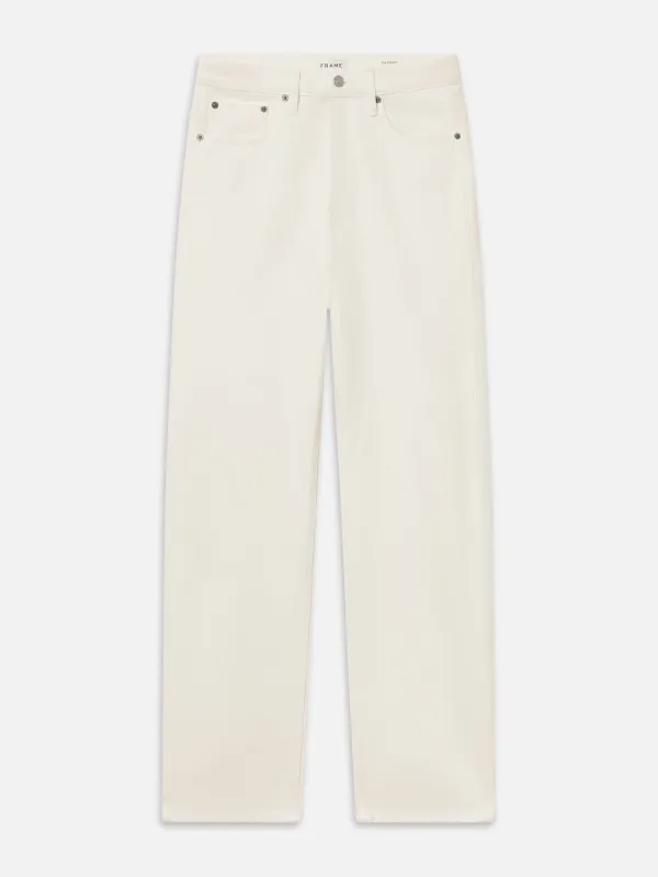 The Straight Jean -- Off White made by Frame Denim