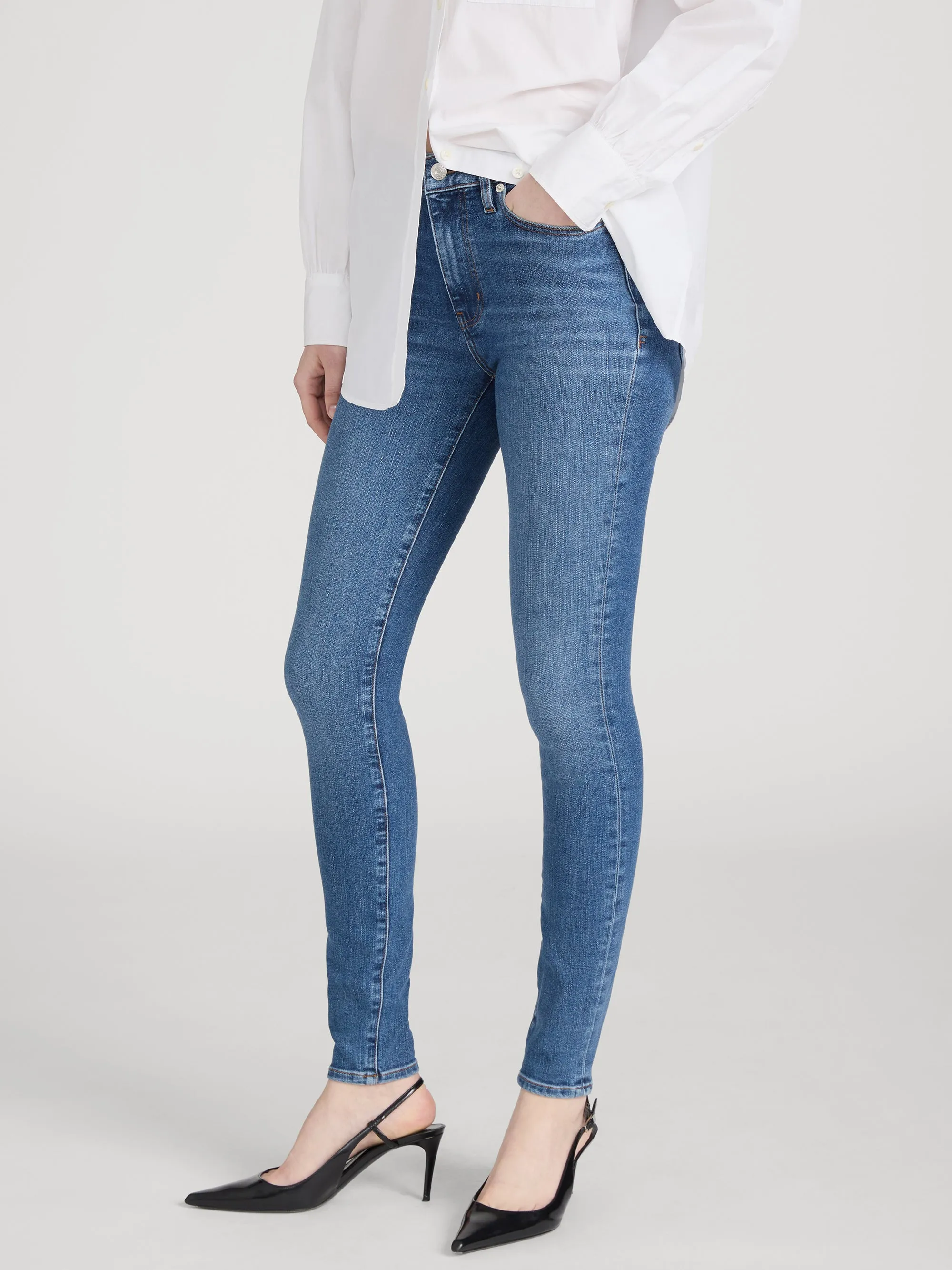 Le High Skinny -- Provence sold by Frame Denim product image thumbnail 4