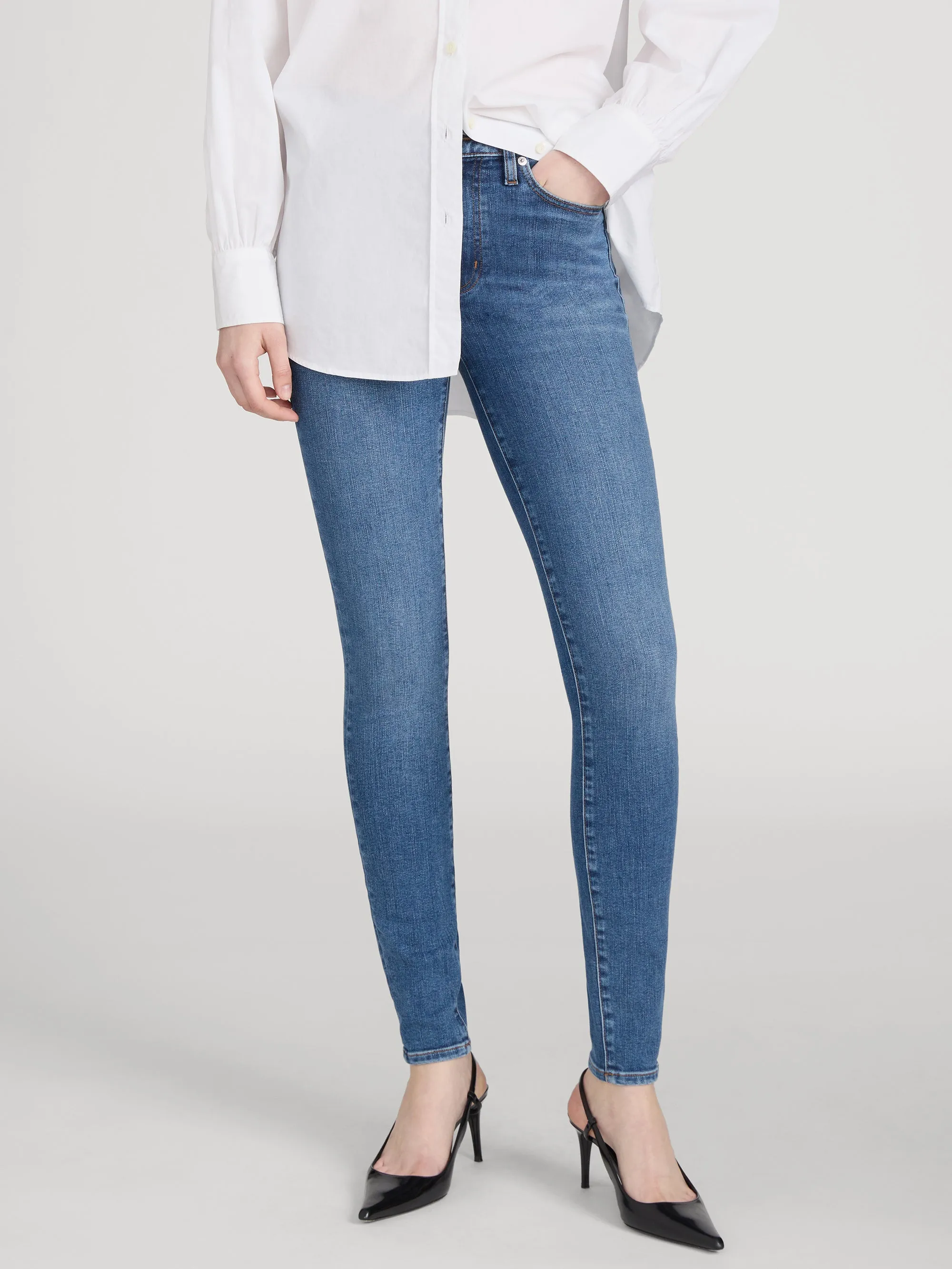 Le High Skinny -- Provence sold by Frame Denim product image thumbnail 3