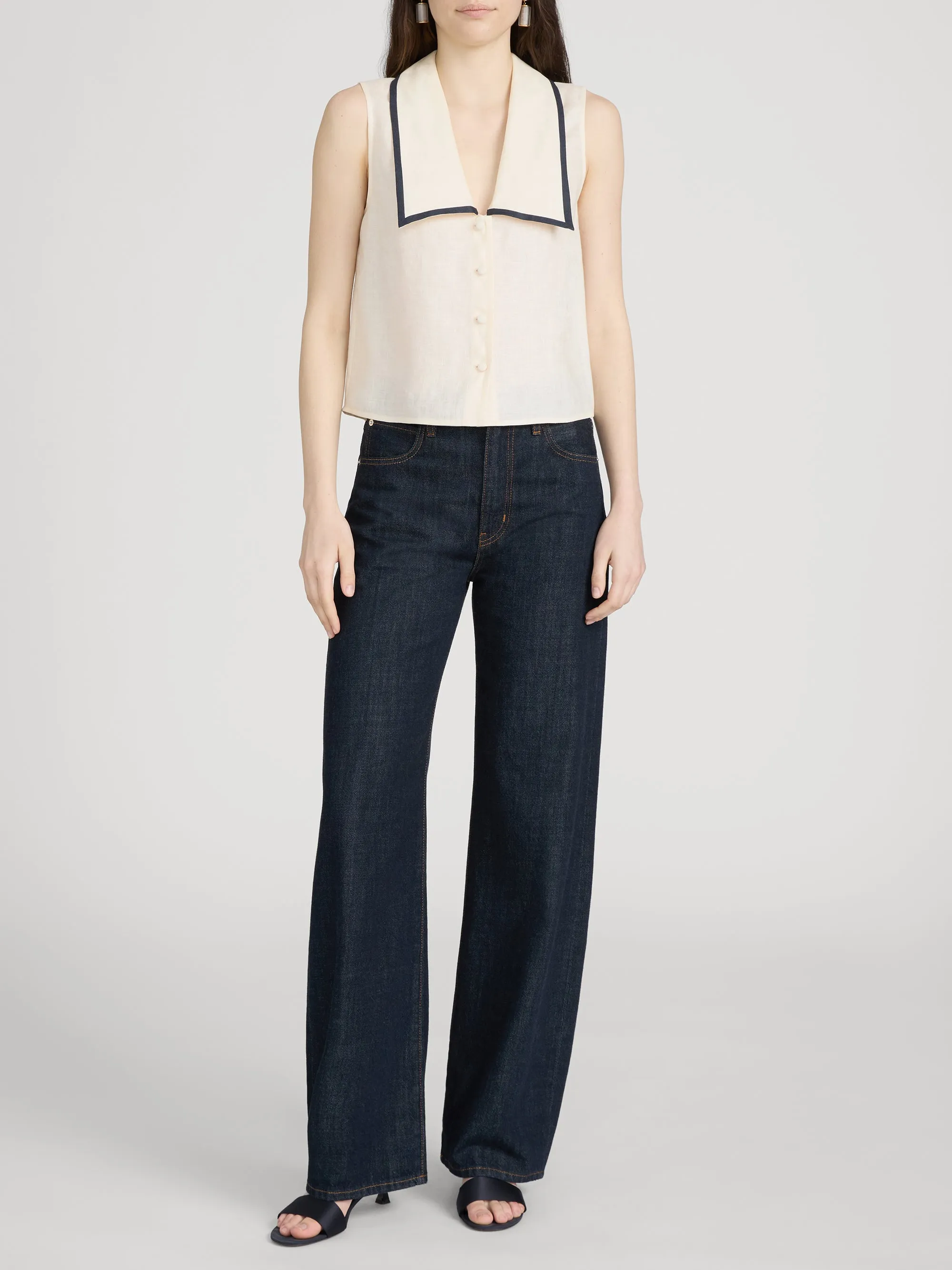 The Cabana Top -- Cream Multi sold by Frame Denim product image thumbnail 2