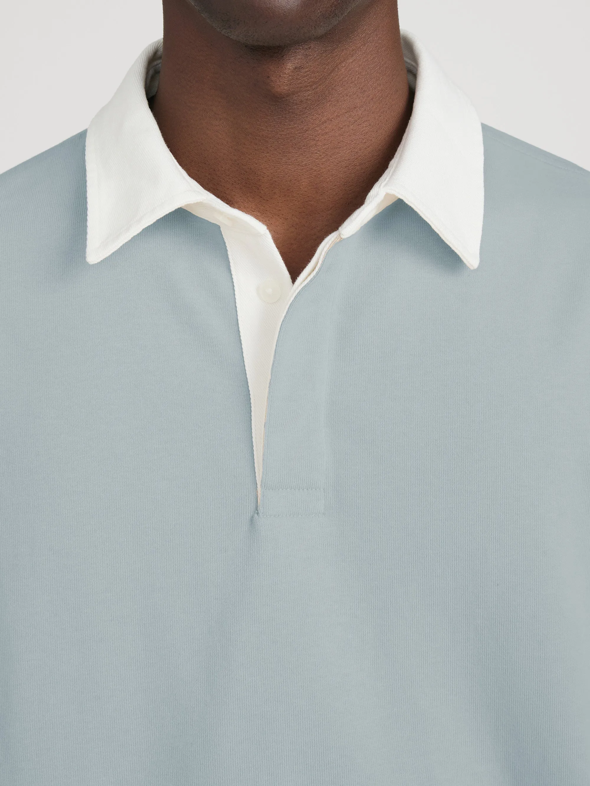 Rugby Polo -- Blue Grey sold by Frame Denim product image thumbnail 4