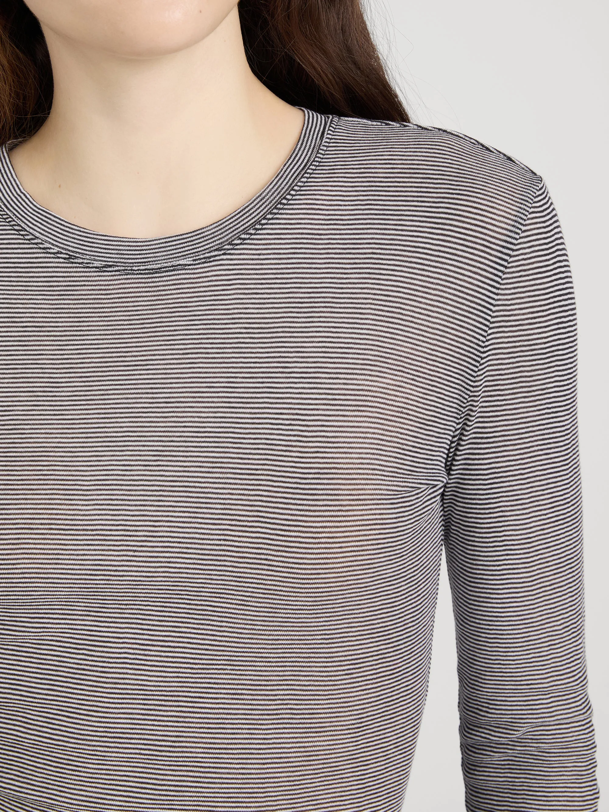 The Airy Tunic -- Black Multi sold by Frame Denim product image thumbnail 5