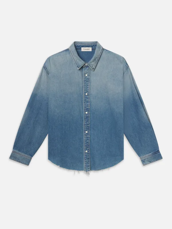 Relaxed Denim Shirt -- Suntrance made by Frame Denim