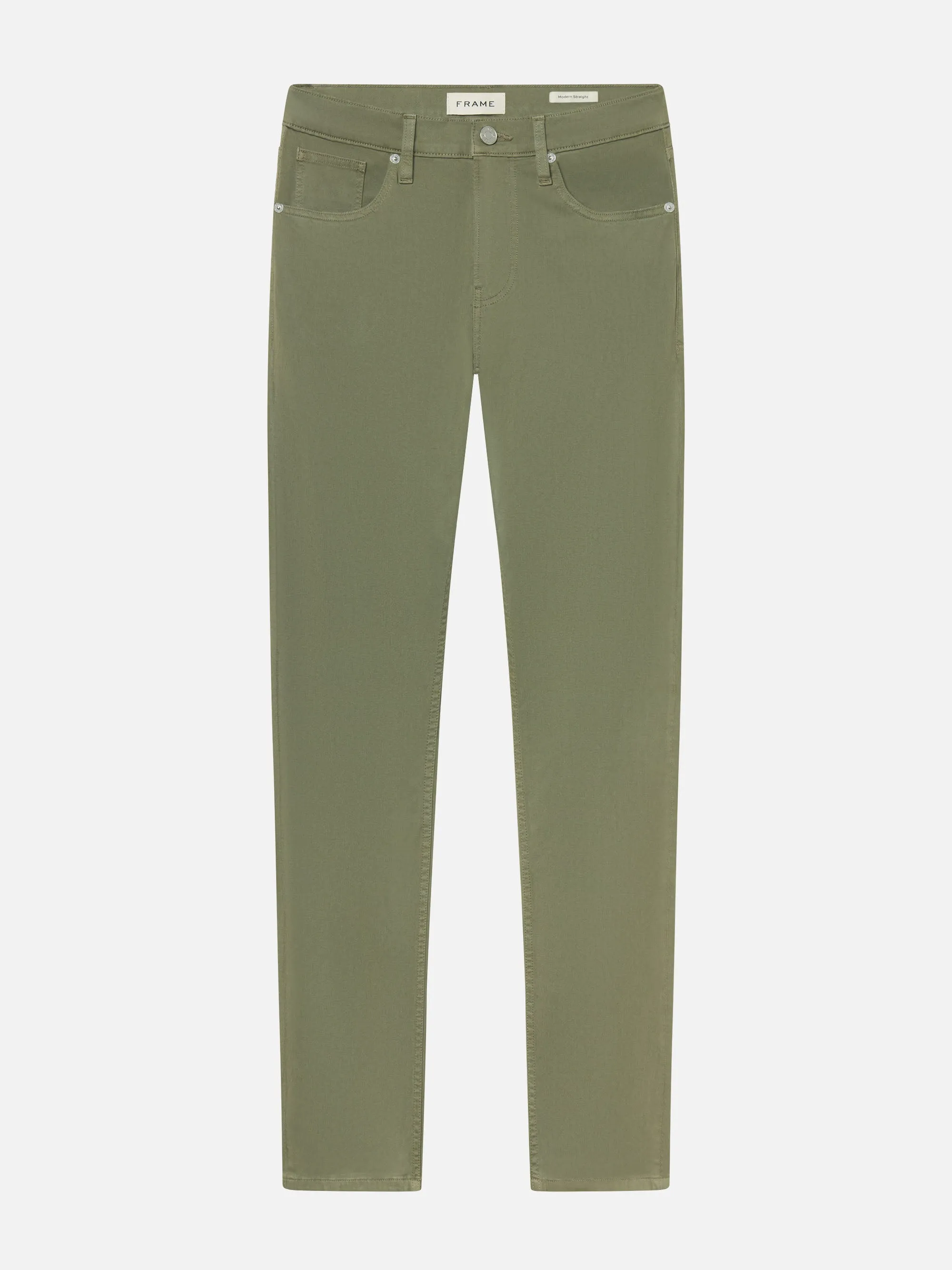 Modern Straight -- Antique Military Khaki sold by Frame Denim