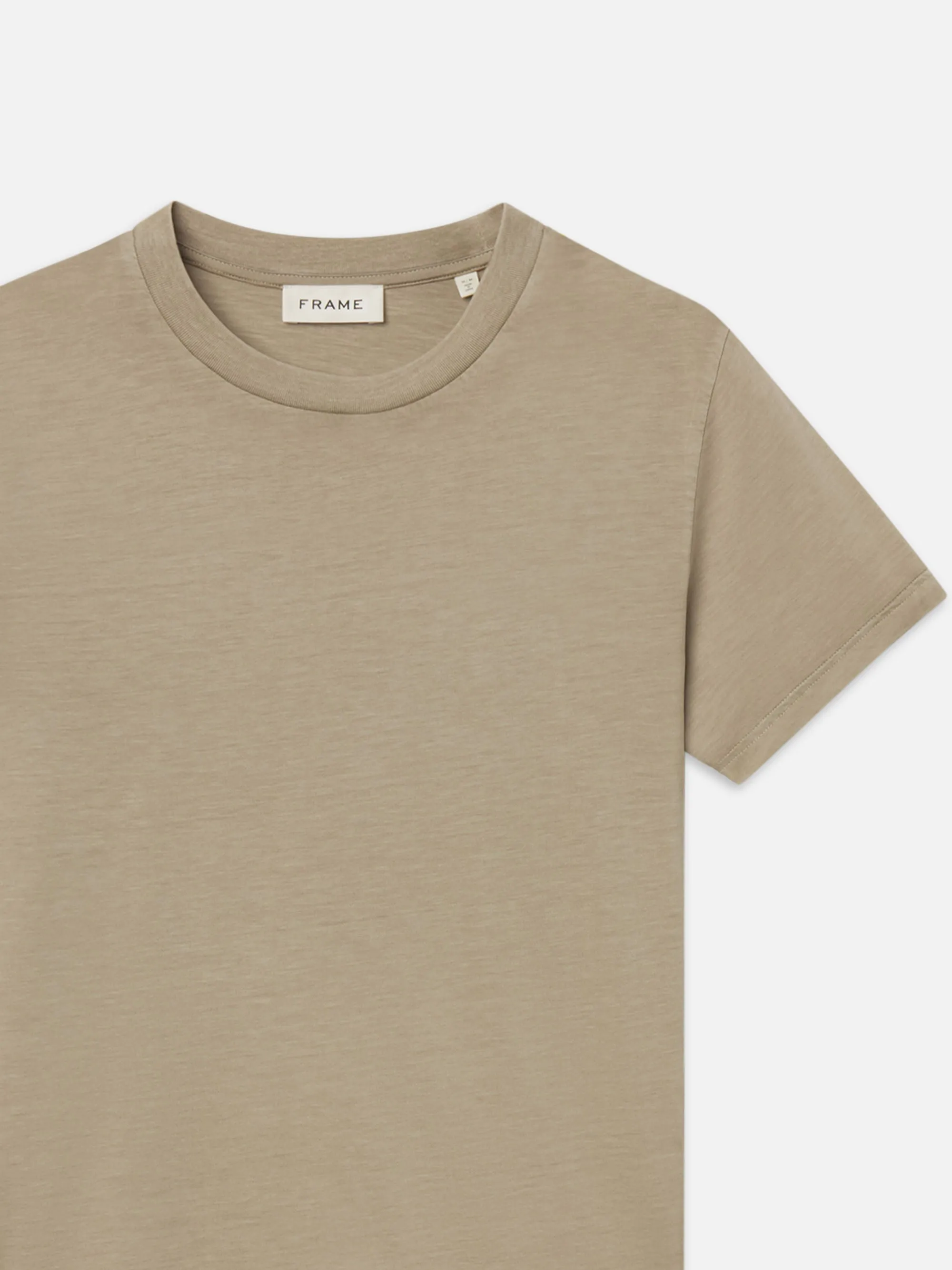 Light Cotton Tee -- Antique Beige sold by Frame Denim product image thumbnail 2