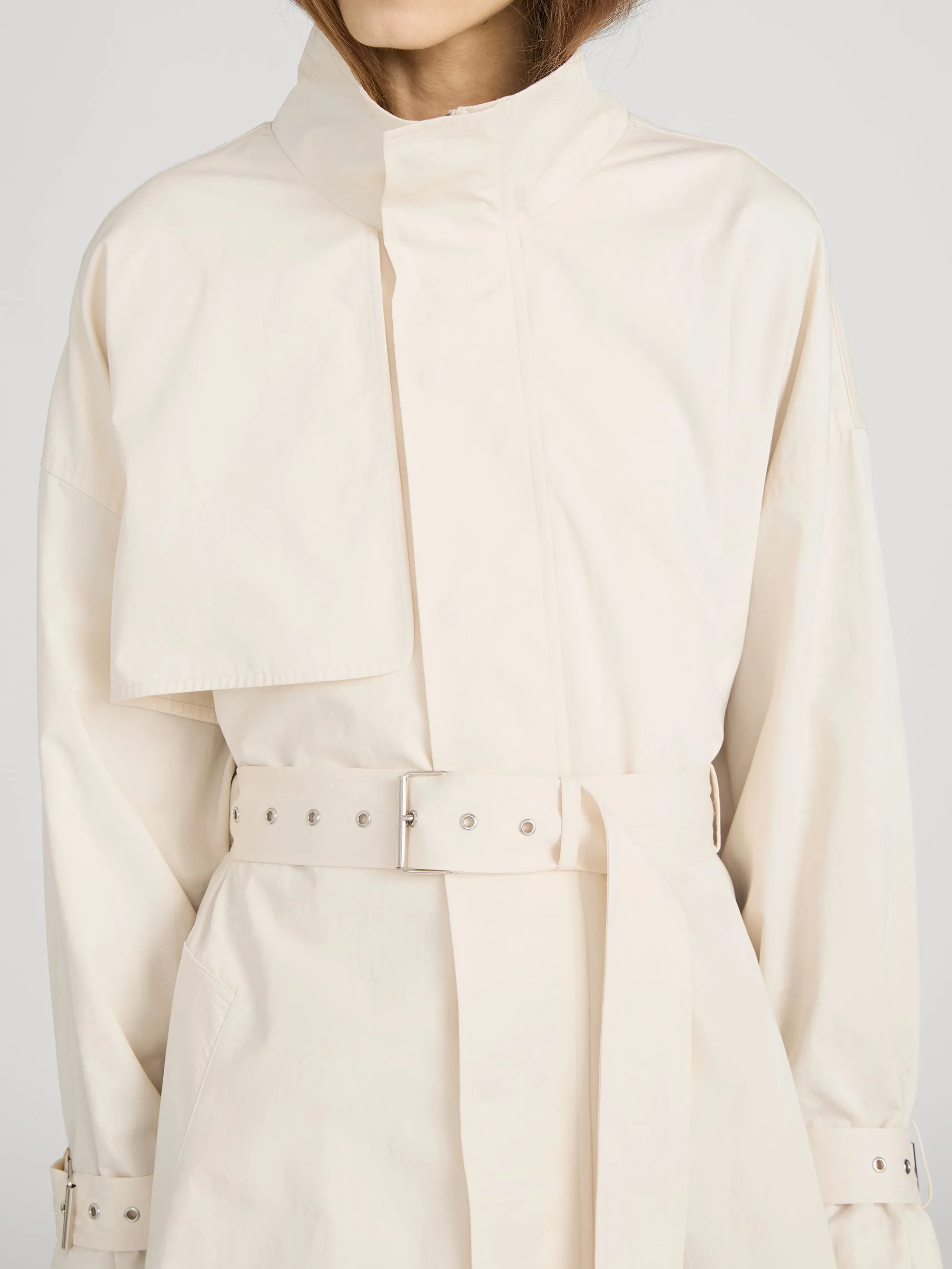 The Field Trench -- Ecru sold by Frame Denim product image thumbnail 4