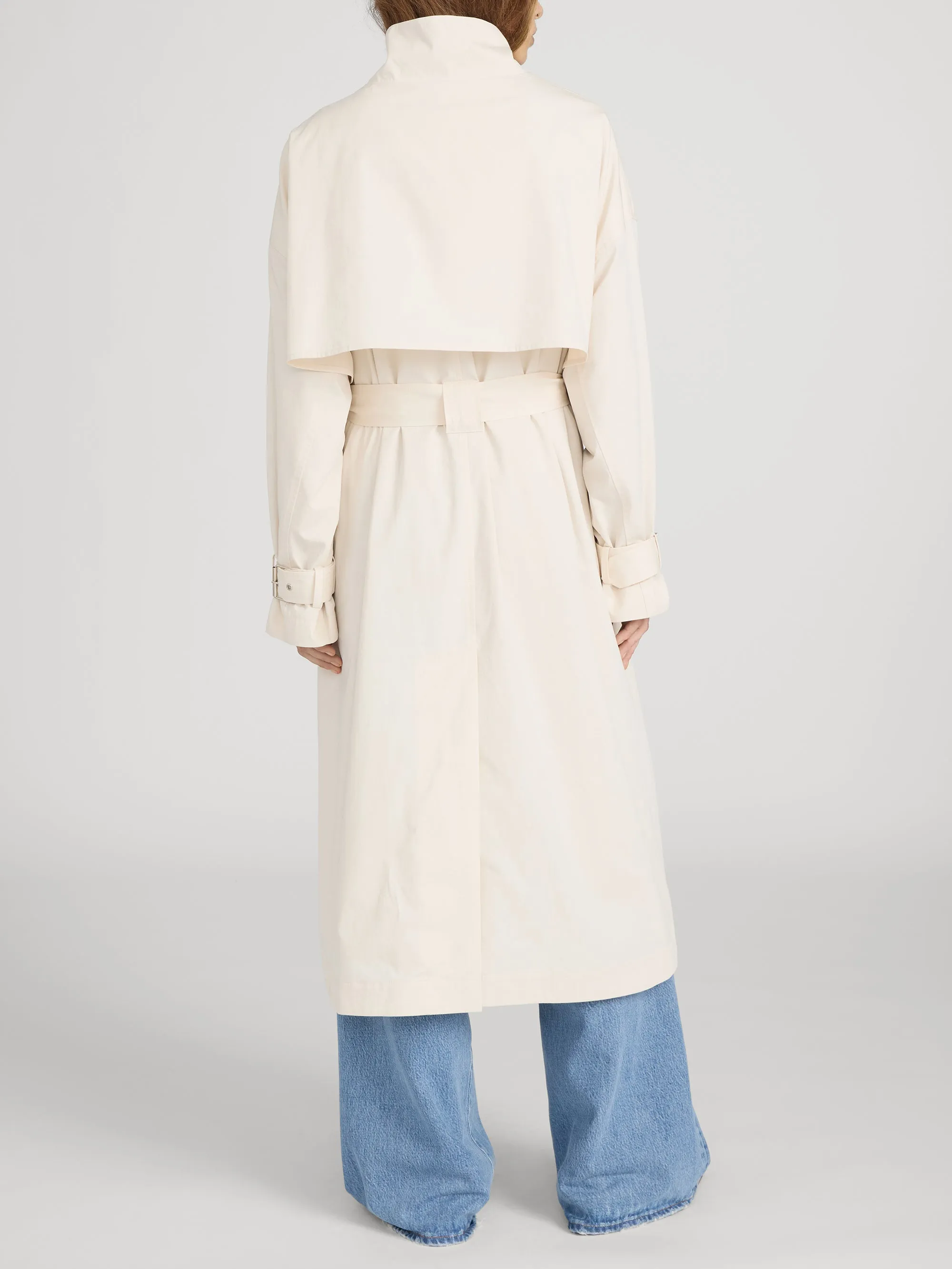 The Field Trench -- Ecru sold by Frame Denim product image thumbnail 5
