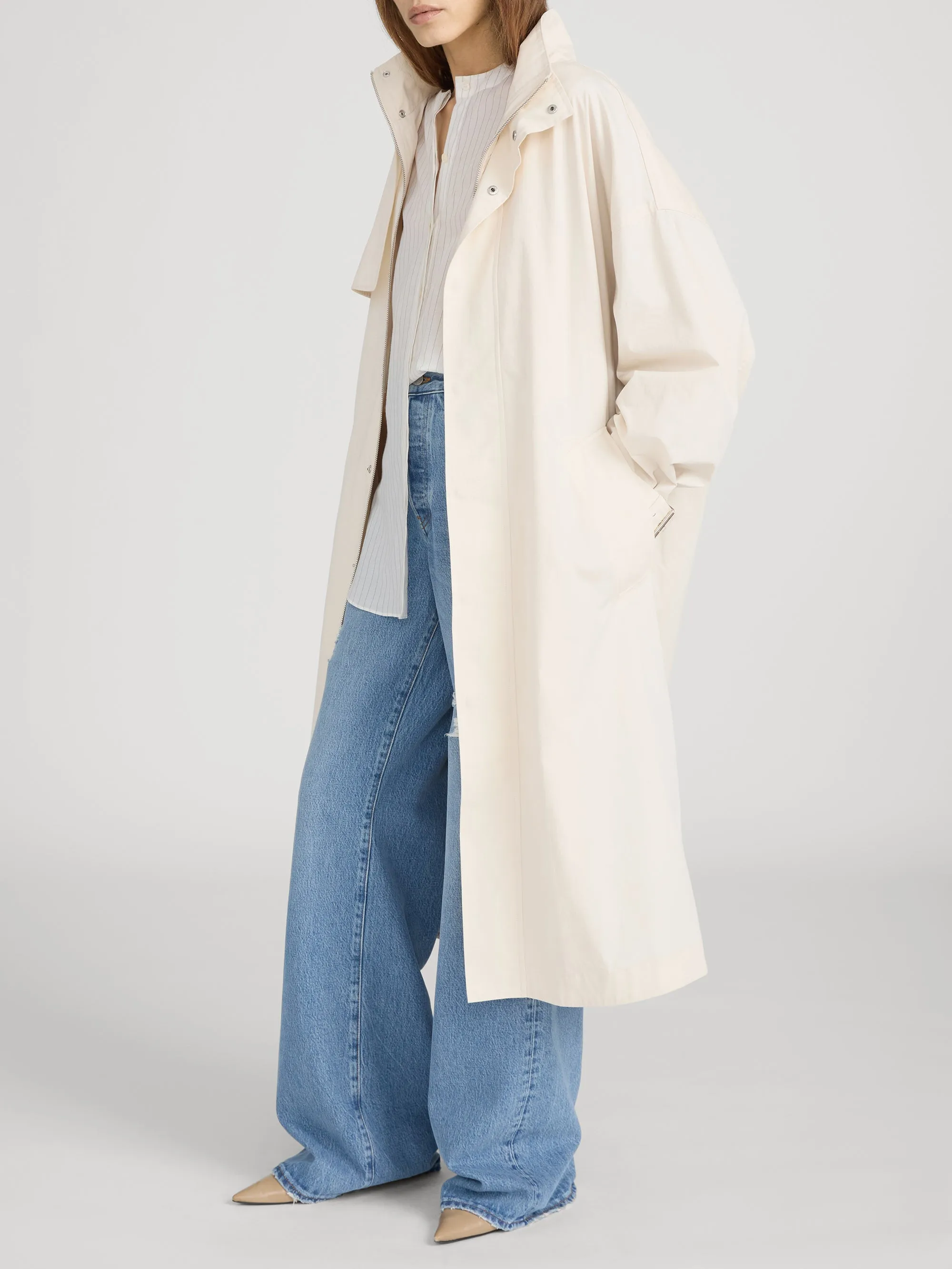 The Field Trench -- Ecru sold by Frame Denim product image thumbnail 3