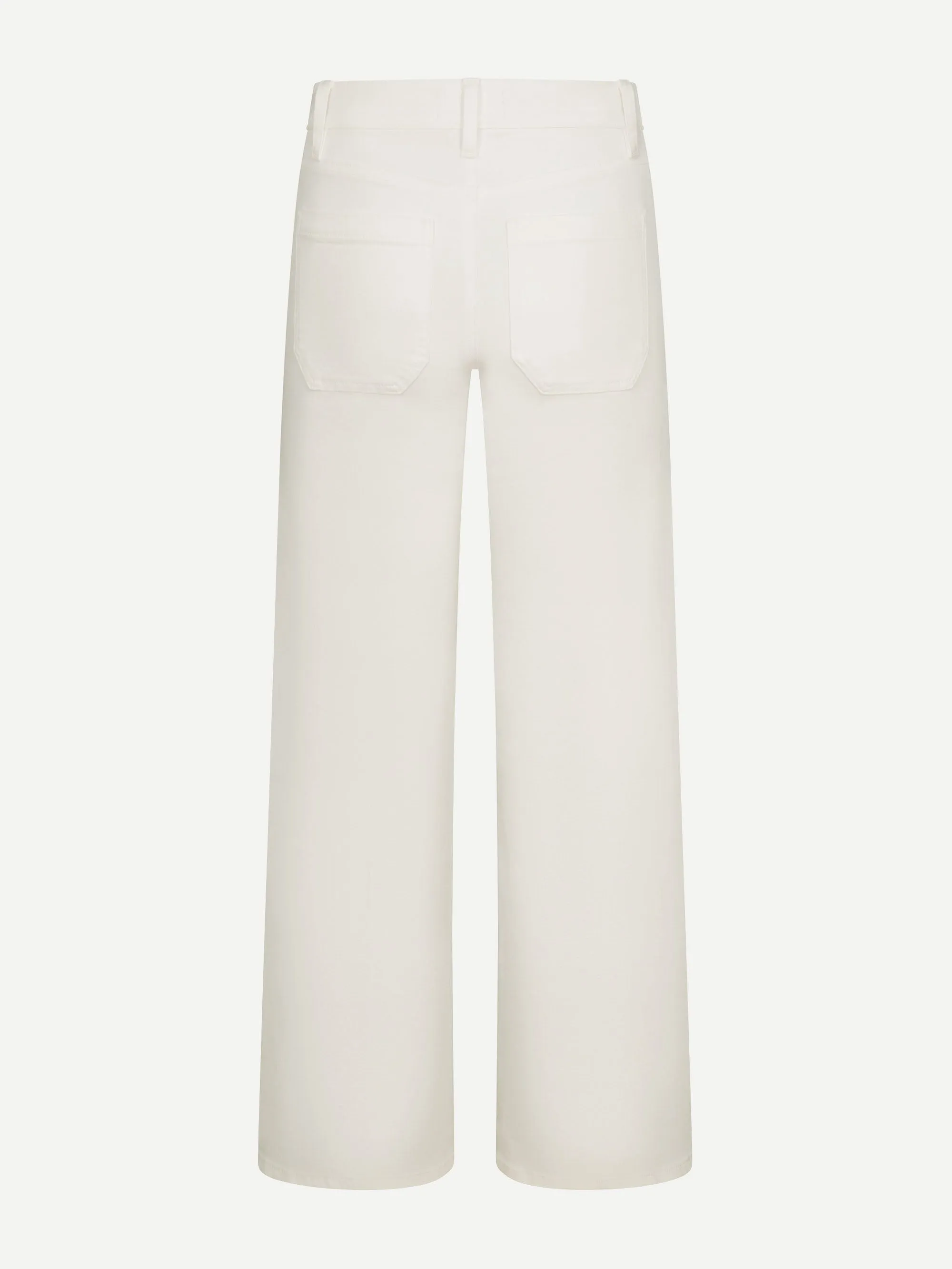 Le Slim Palazzo Modernist Pocket -- Au Natural Clean sold by Frame Denim product image thumbnail 3