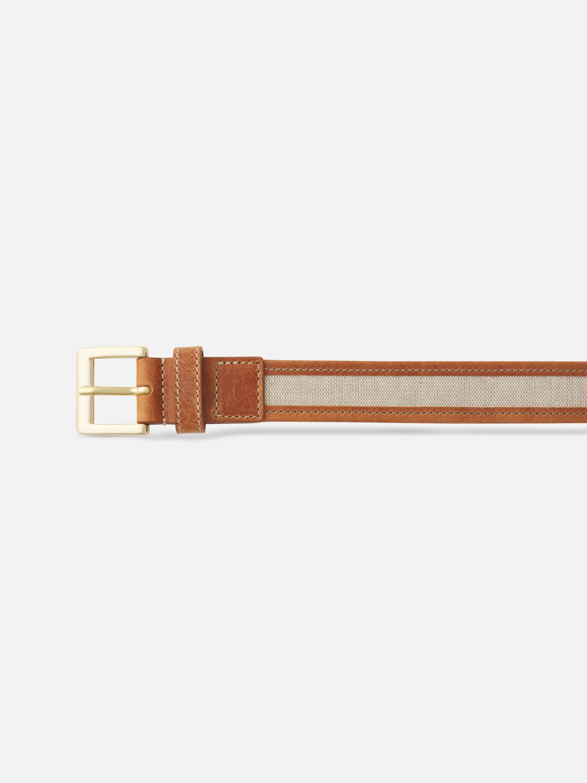 The Riviera Belt -- Light Camel sold by Frame Denim product image thumbnail 3