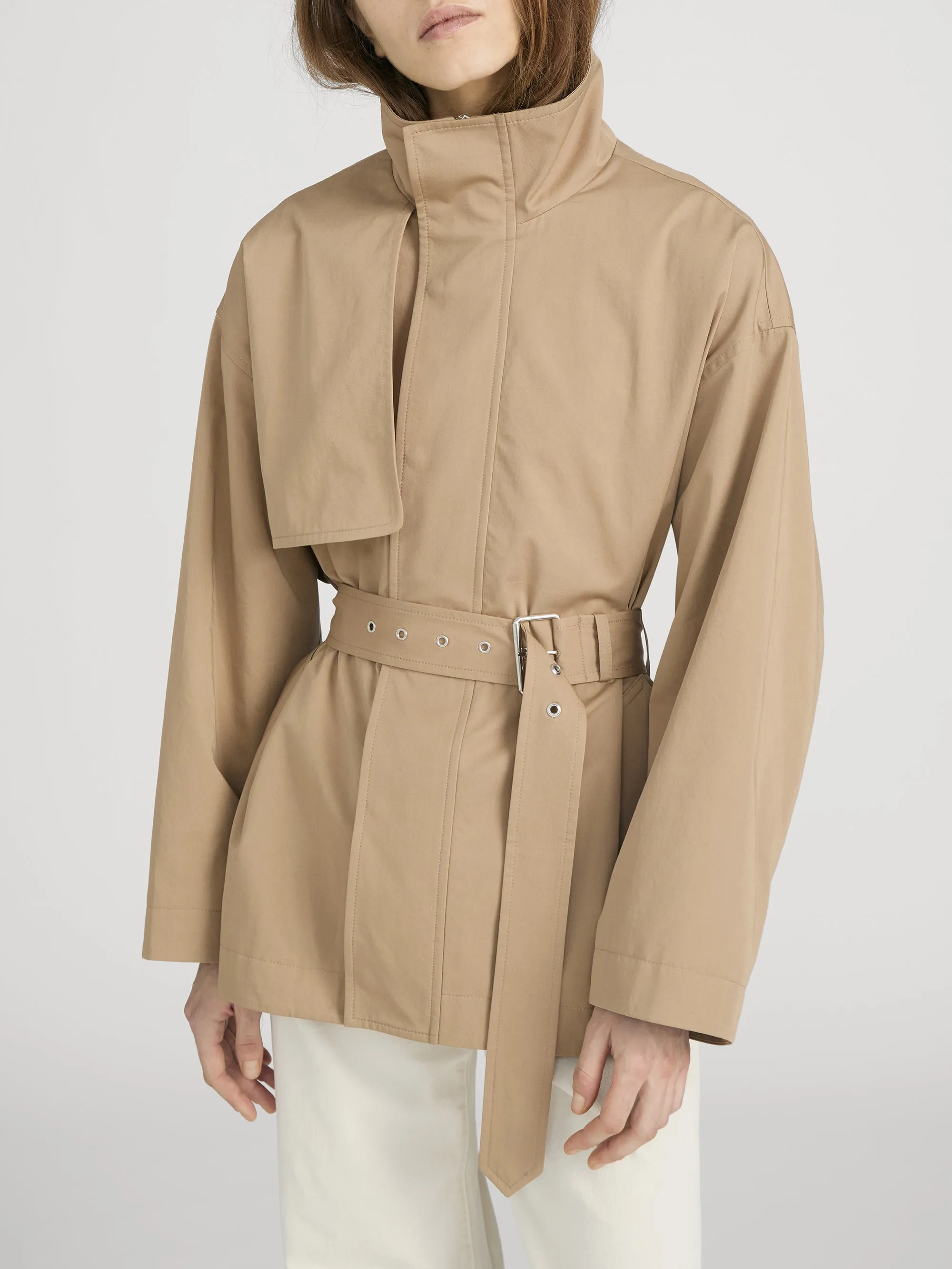 The Short Field Trench -- Khaki sold by Frame Denim product image thumbnail 4