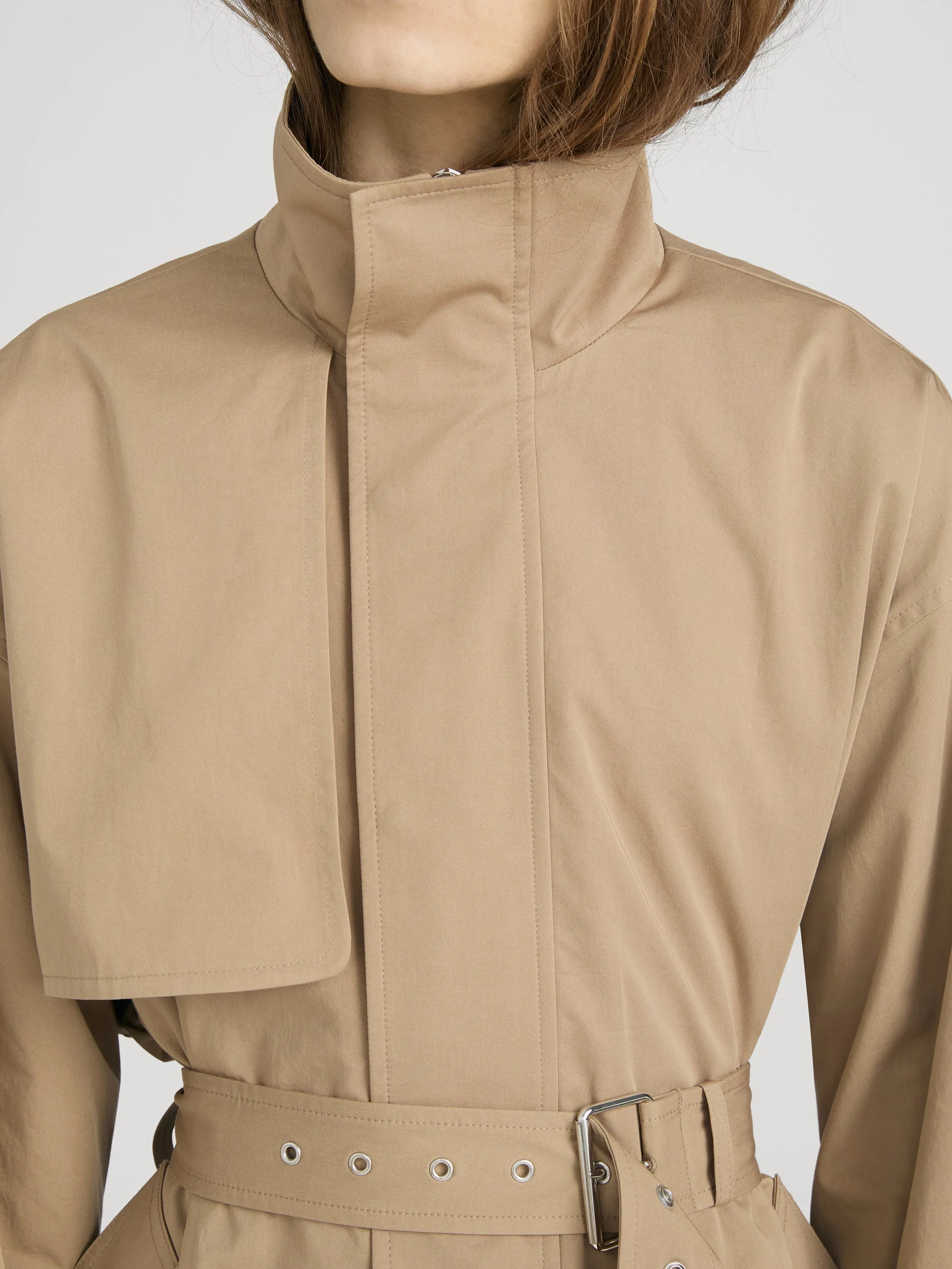 The Short Field Trench -- Khaki sold by Frame Denim product image thumbnail 5