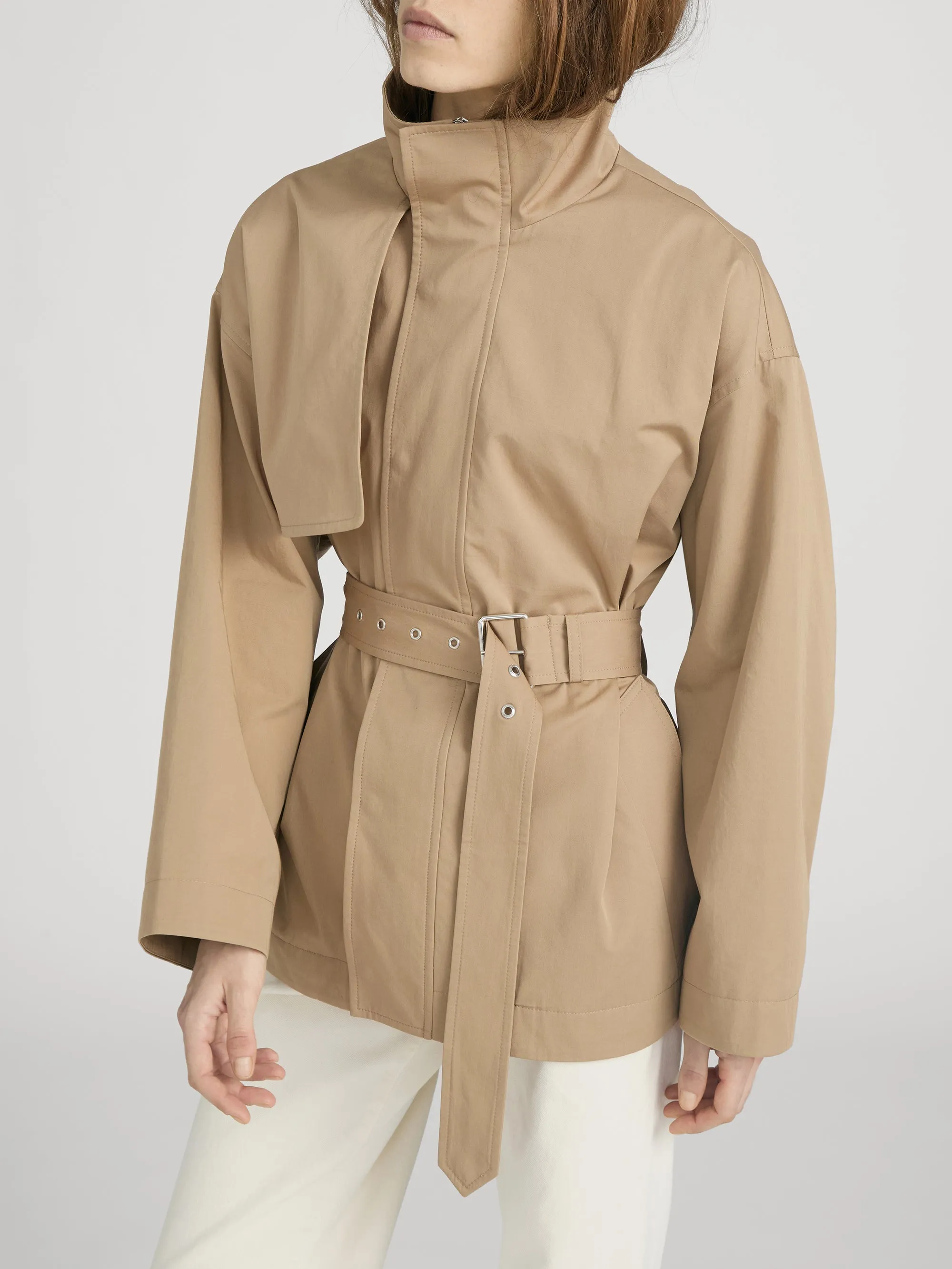 The Short Field Trench -- Khaki sold by Frame Denim product image thumbnail 3